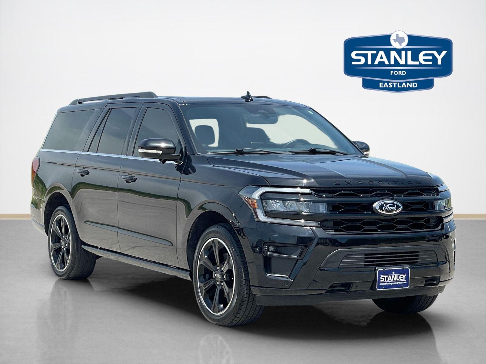Agate Black Metallic 2023 Ford Expedition MAX Limited 4WD SUV / Crossover Four-Wheel Drive 10-Speed Automatic