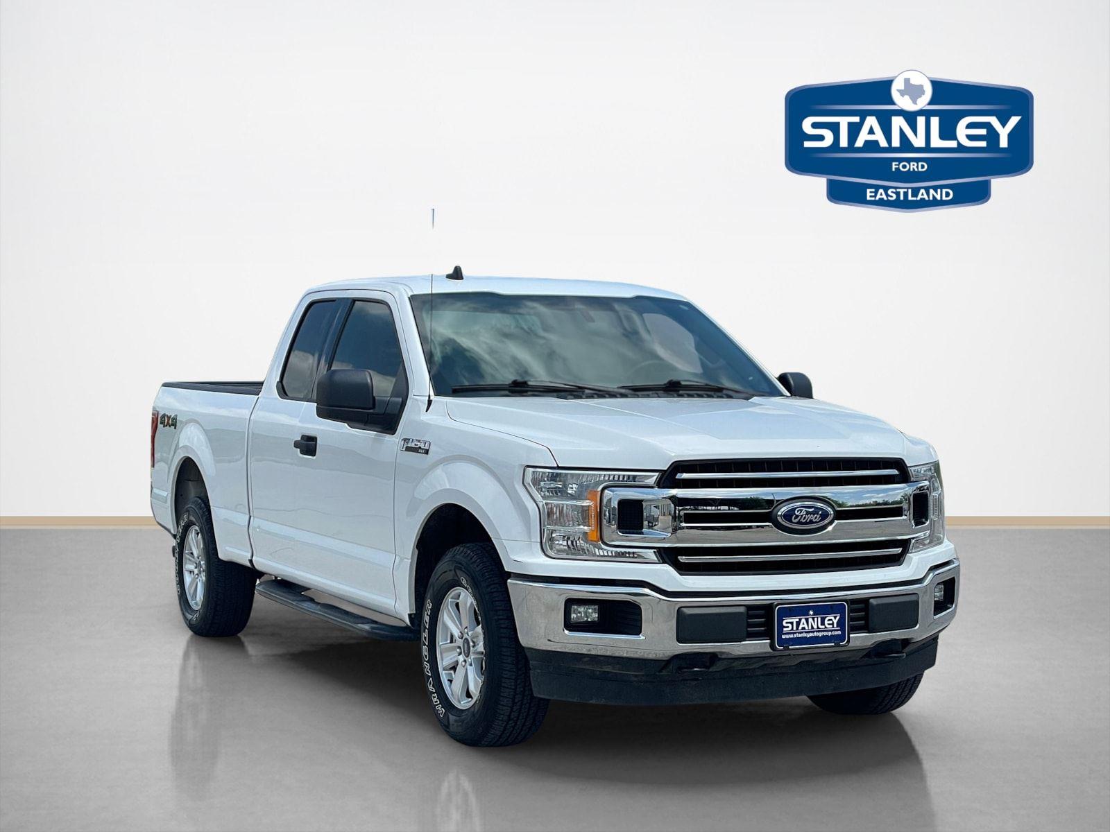 Oxford White 2020 Ford F-150 XLT SuperCab 4WD Pickup Truck Four-Wheel Drive 6-Speed Automatic