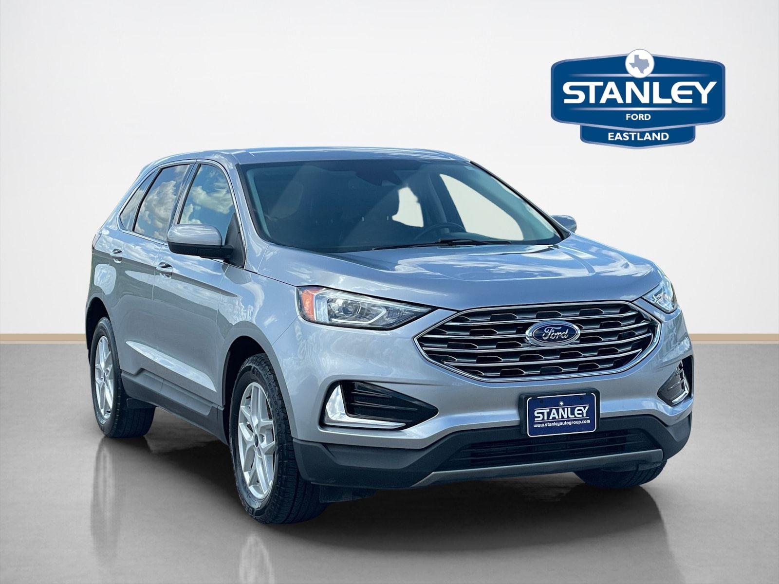 Iconic Silver Metallic 2022 Ford Edge SEL AWD SUV / Crossover All-Wheel Drive 8-Speed Automatic
