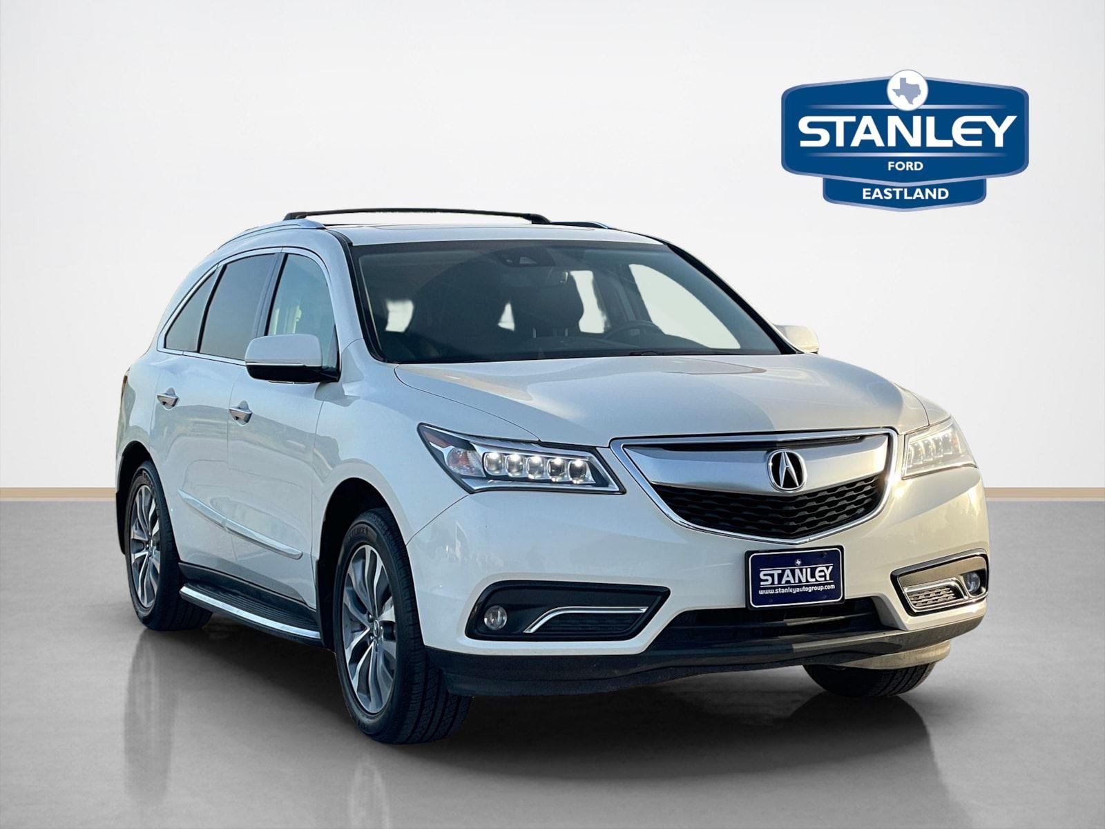 White Diamond Pearl 2016 Acura MDX SUV / Crossover All-Wheel Drive Automatic