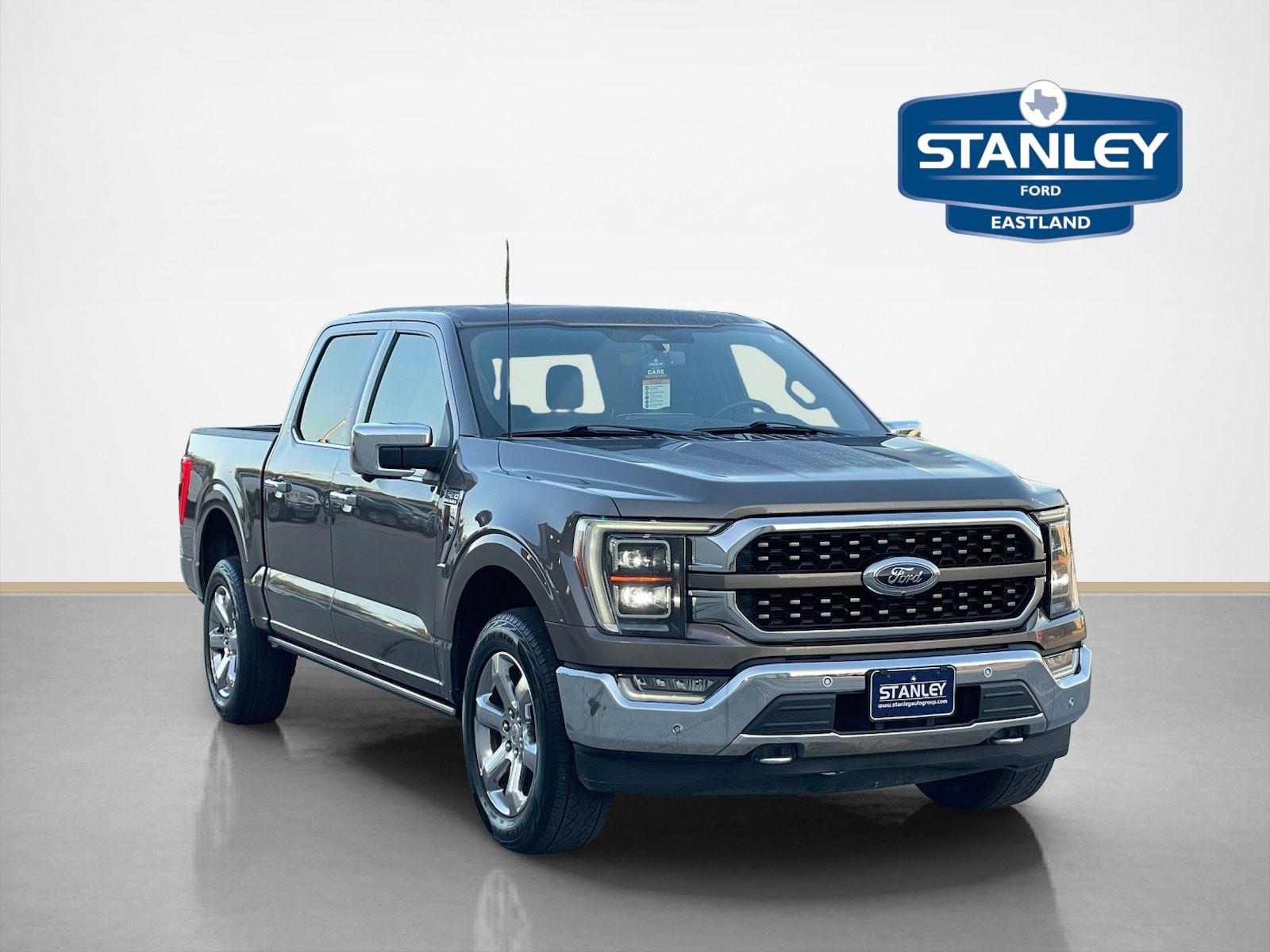 Stone Gray Metallic 2023 Ford F-150 Pickup Truck Four-Wheel Drive 10-Speed Automatic