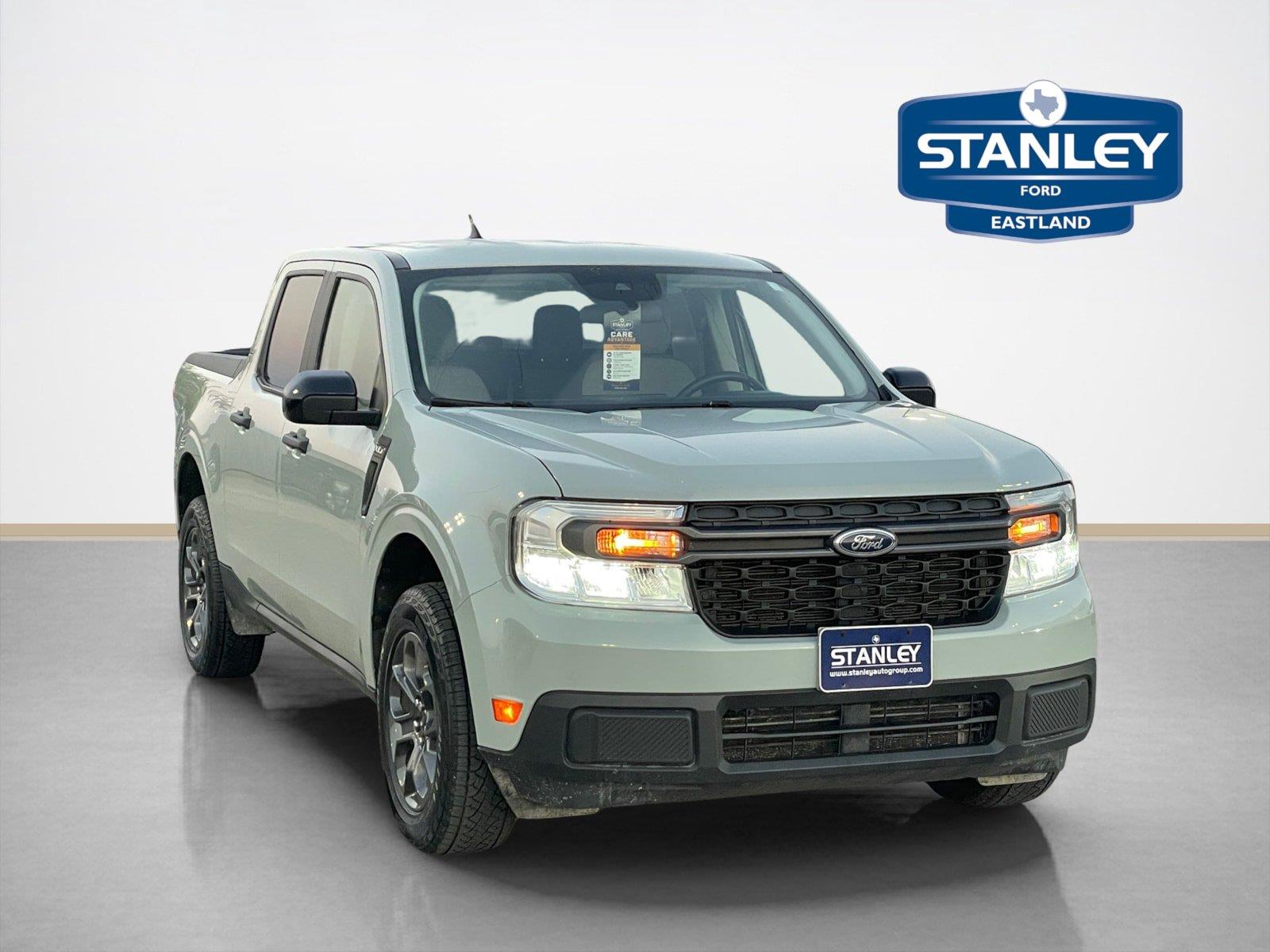 Cactus Gray 2024 Ford Maverick Pickup Truck Front-Wheel Drive 8-Speed Automatic