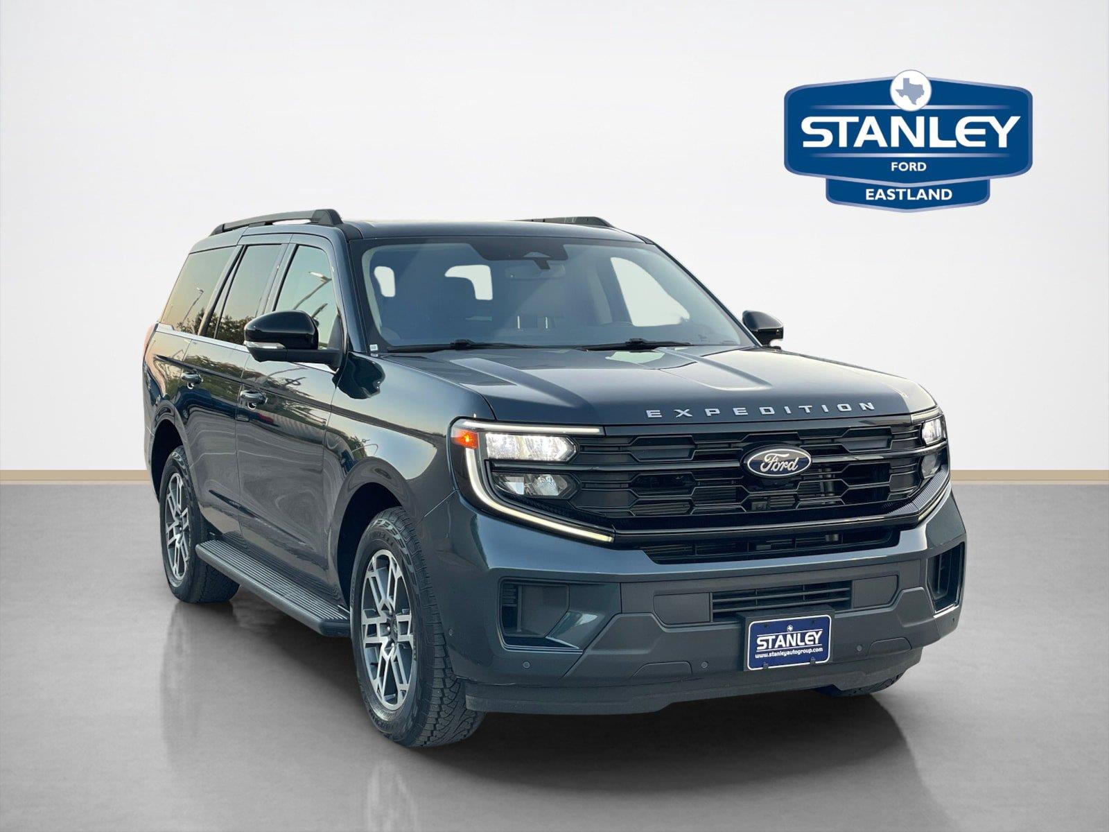 Stone Blue Metallic 2025 Ford Expedition SUV / Crossover Four-Wheel Drive 10-Speed Automatic