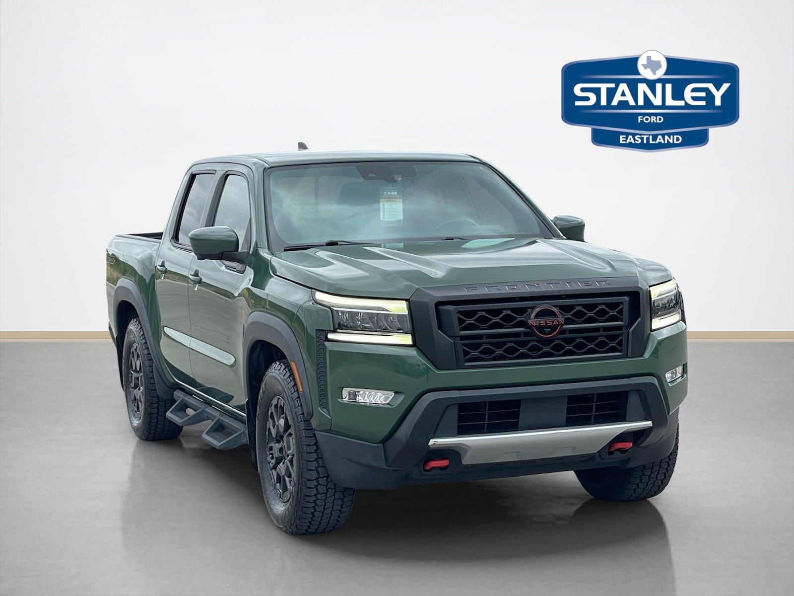 Tactical Green Metallic 2022 Nissan Frontier Pickup Truck 4X2 9-Speed Automatic