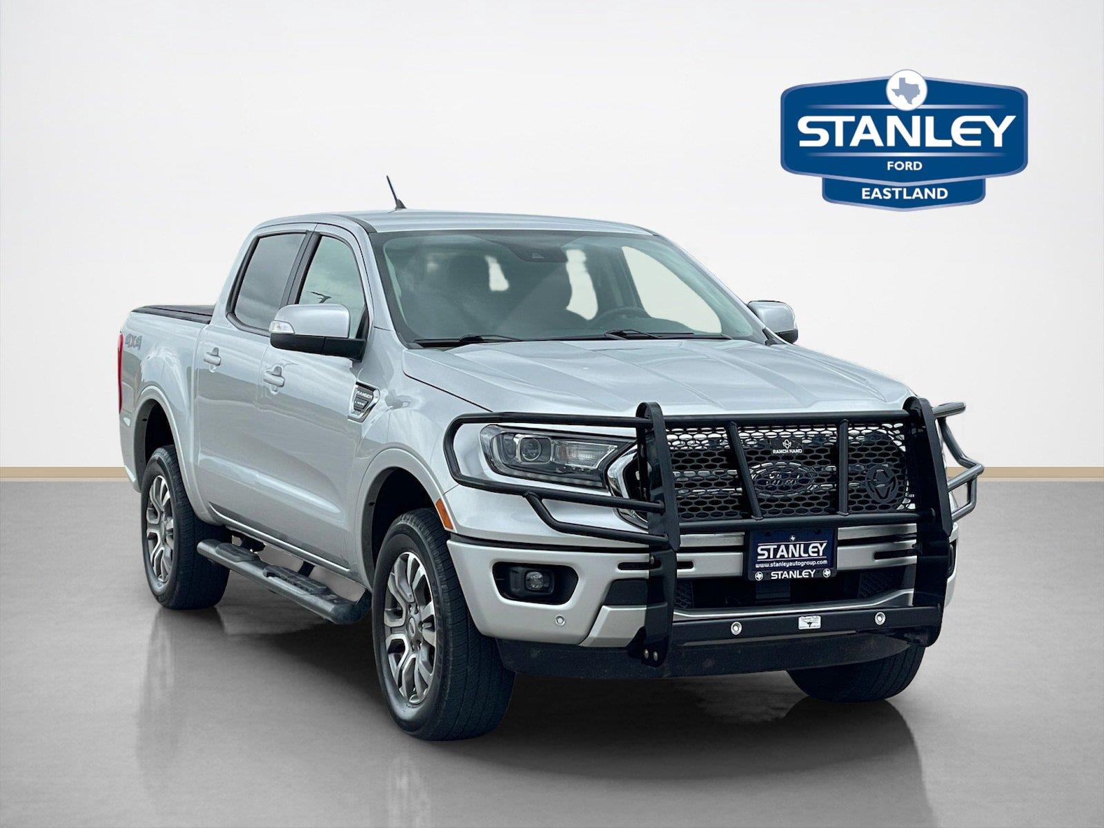Gray (Magnetic Metallic) 2019 Ford Ranger Pickup Truck Four-Wheel Drive 10-Speed Automatic