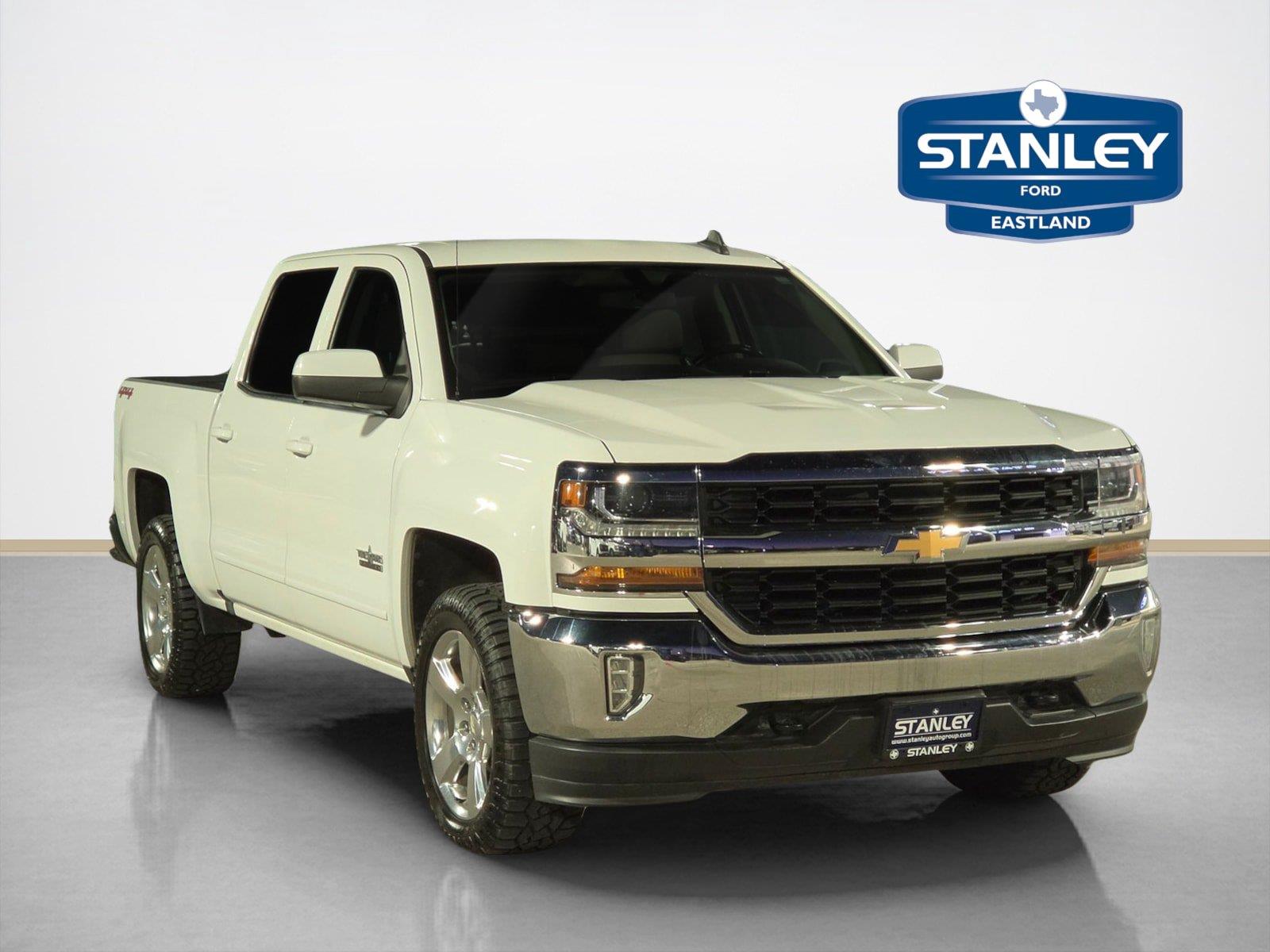 Summit White 2016 Chevrolet Silverado 1500 Pickup Truck Four-Wheel Drive 6-Speed Automatic