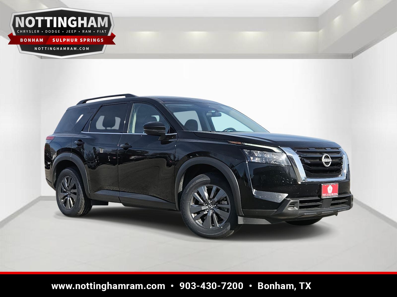 Super Black 2024 Nissan Pathfinder SV FWD SUV / Crossover Front-Wheel Drive