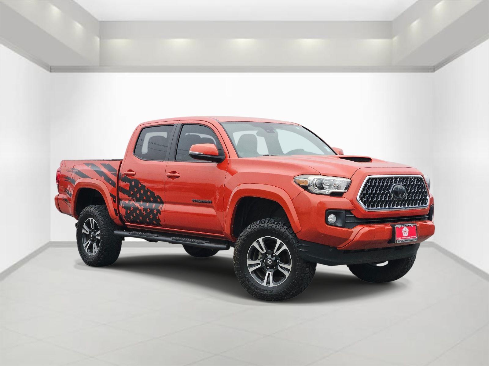 Inferno 2018 Toyota Tacoma TRD Sport Double Cab RWD Pickup Truck 4X2 6-Speed Automatic