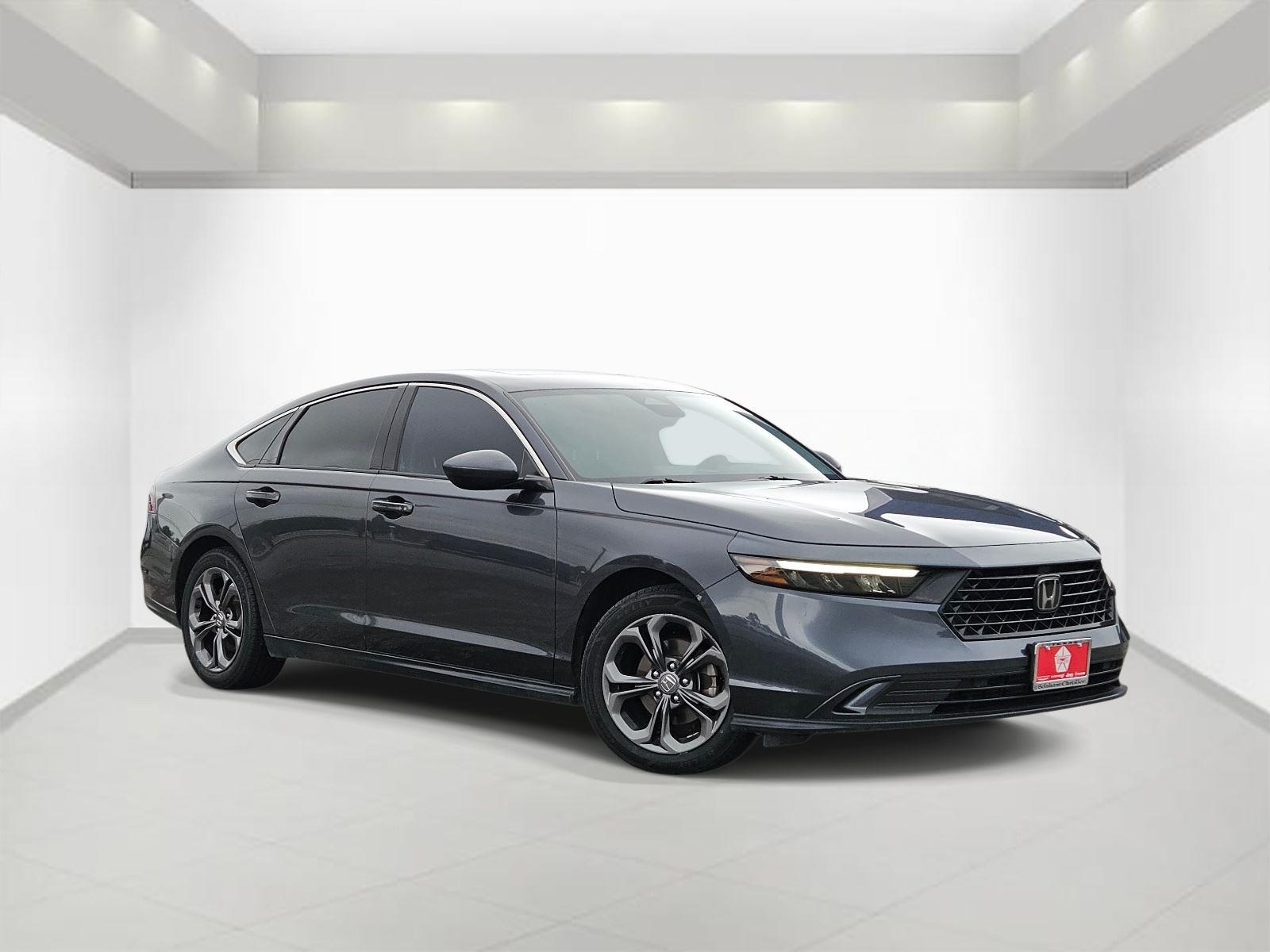 Meteorite Gray Metallic 2023 Honda Accord EX FWD Sedan Front-Wheel Drive Continuously Variable Transmission