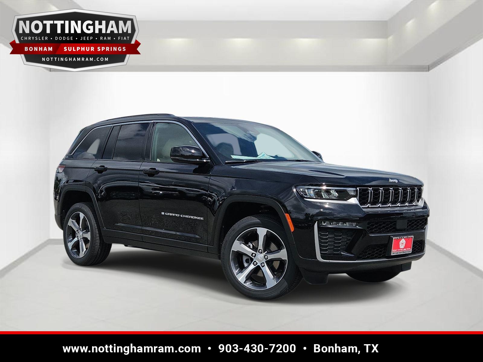 Diamond Black Crystal Pearlcoat 2026 Jeep Grand Cherokee Limited RWD SUV / Crossover 4X2 8-Speed Automatic