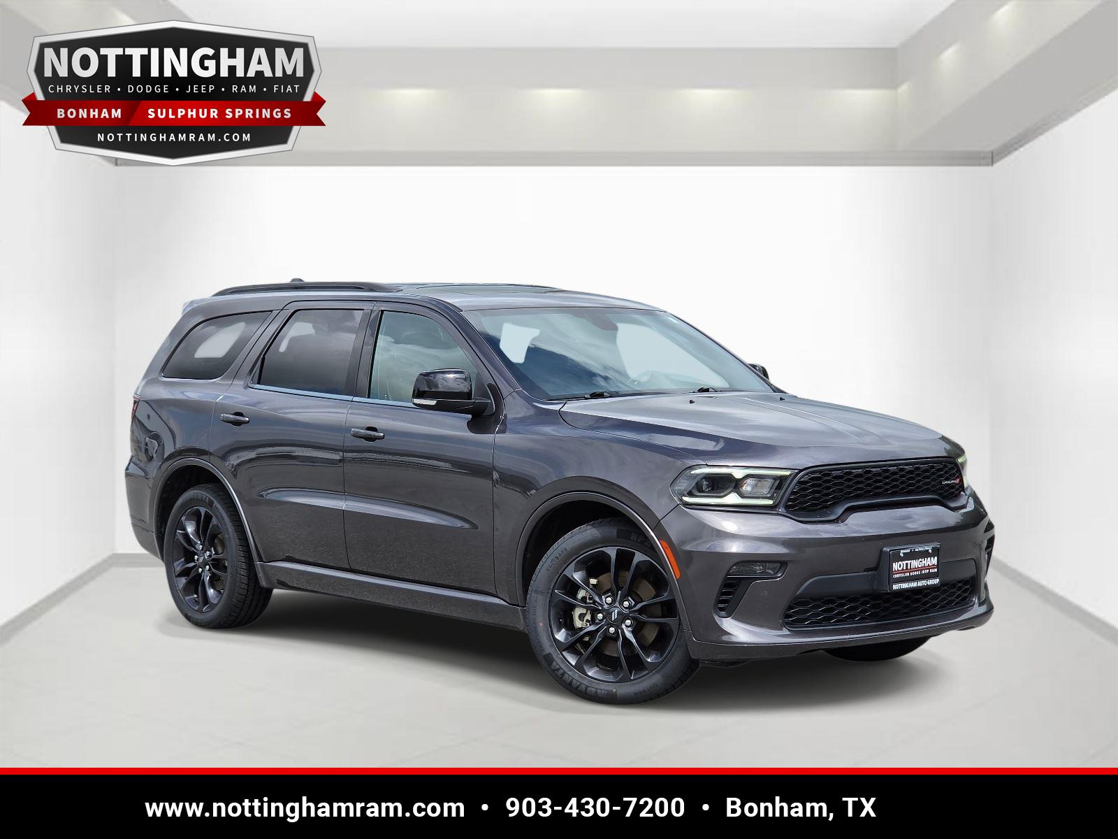 Granite Clearcoat 2021 Dodge Durango SUV / Crossover Rear-Wheel Drive 8-Speed Automatic