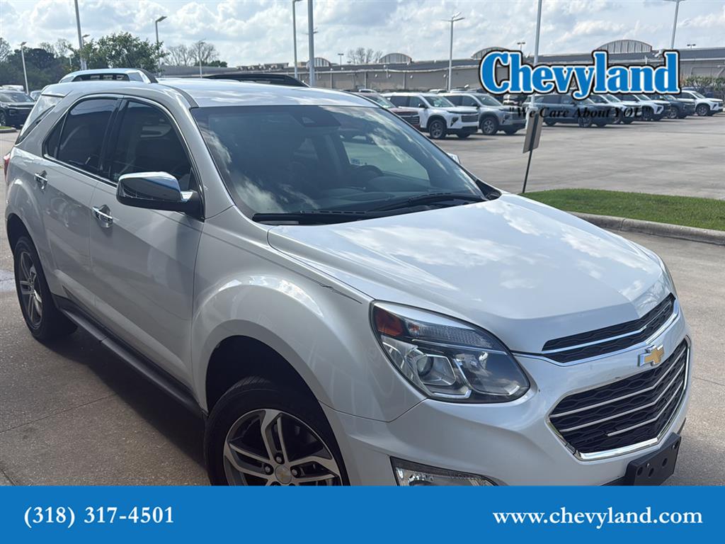 White (Iridescent Pearl Tricoat) 2017 Chevrolet Equinox Premier AWD SUV / Crossover All-Wheel Drive 6-Speed Automatic Overdrive