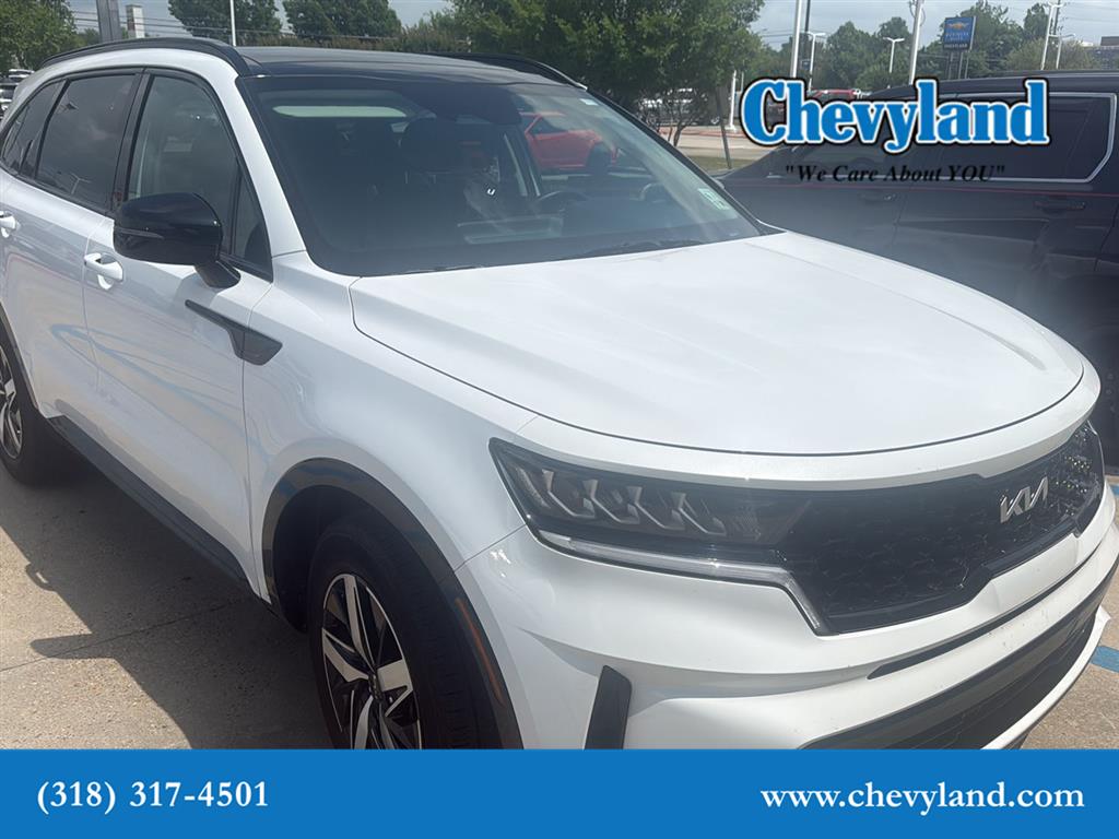 Glacial White Pearl 2023 Kia Sorento S FWD SUV / Crossover Front-Wheel Drive Automatic