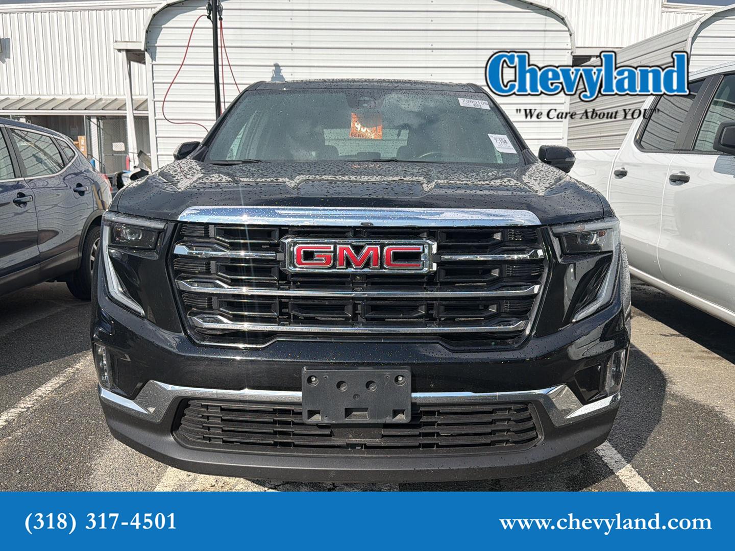Black (Ebony Twilight Metallic) 2024 GMC Acadia Elevation FWD SUV / Crossover Front-Wheel Drive 8-Speed Automatic