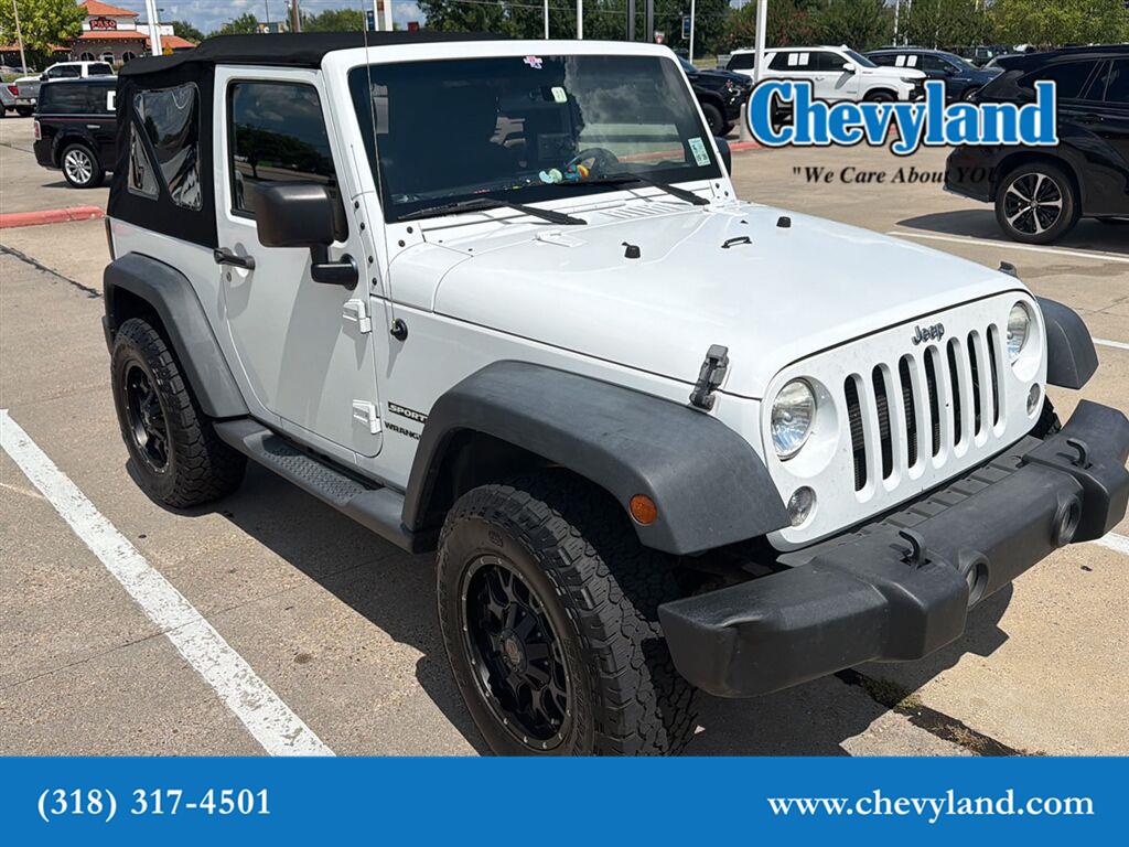 Bright White Clearcoat 2015 Jeep Wrangler SUV / Crossover Four-Wheel Drive 5-Speed Automatic