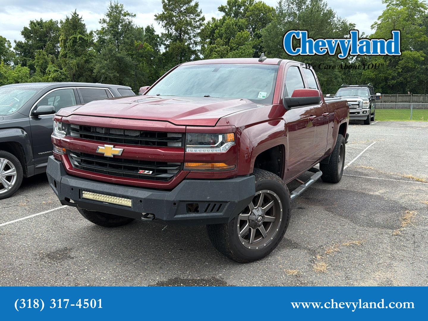 Siren Red Tintcoat 2016 Chevrolet Silverado 1500 Pickup Truck Four-Wheel Drive 6-Speed Automatic