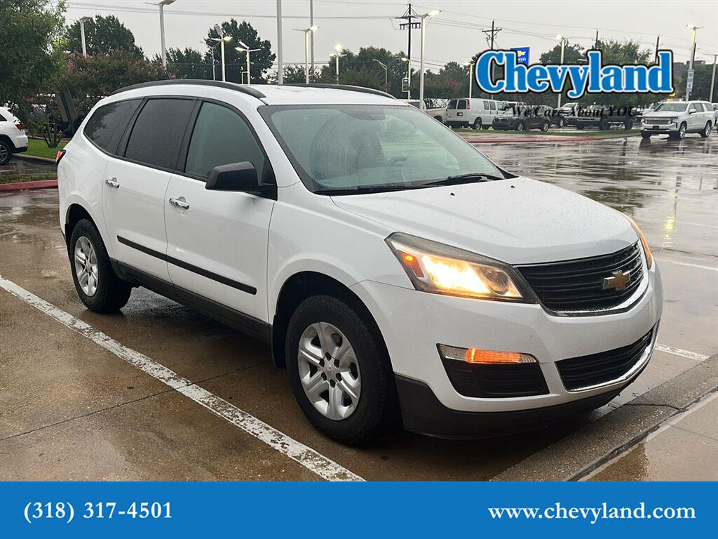 Summit White 2017 Chevrolet Traverse SUV / Crossover Front-Wheel Drive 6-Speed Automatic