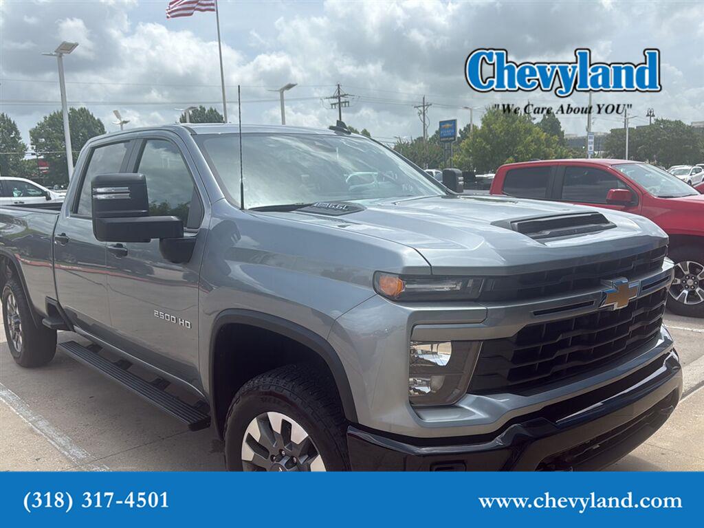 Sterling Gray Metallic 2024 Chevrolet Silverado 2500HD Pickup Truck 4X2 Automatic