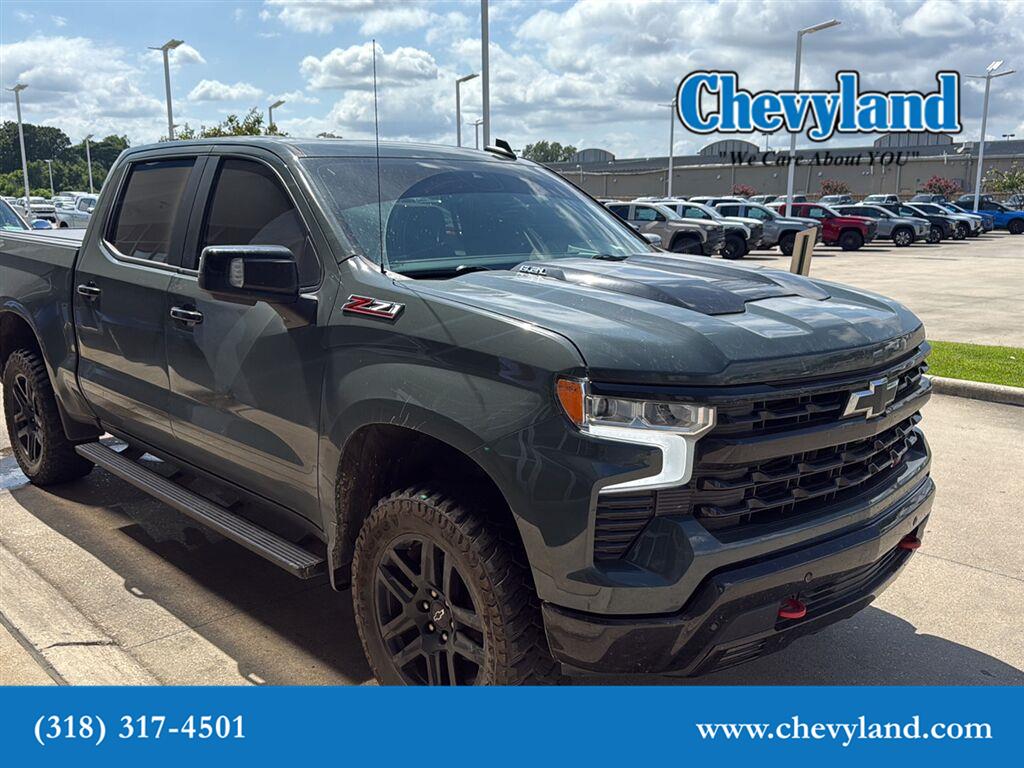 Cypress Gray 2025 Chevrolet Silverado 1500 Pickup Truck Four-Wheel Drive Automatic