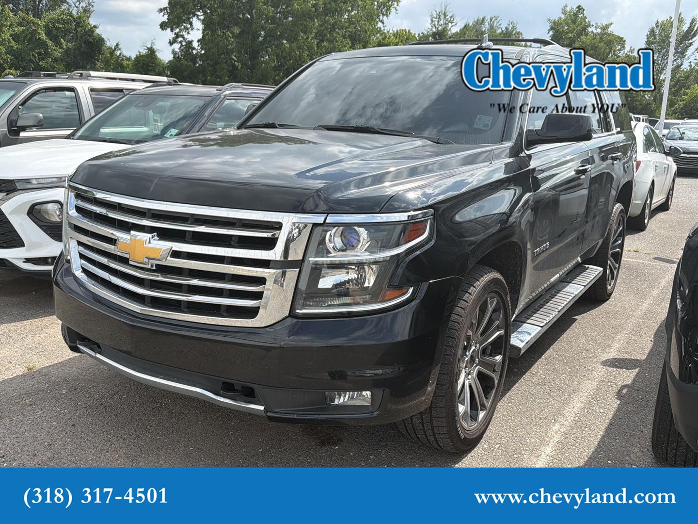 Black 2016 Chevrolet Tahoe SUV / Crossover Four-Wheel Drive 6-Speed Automatic