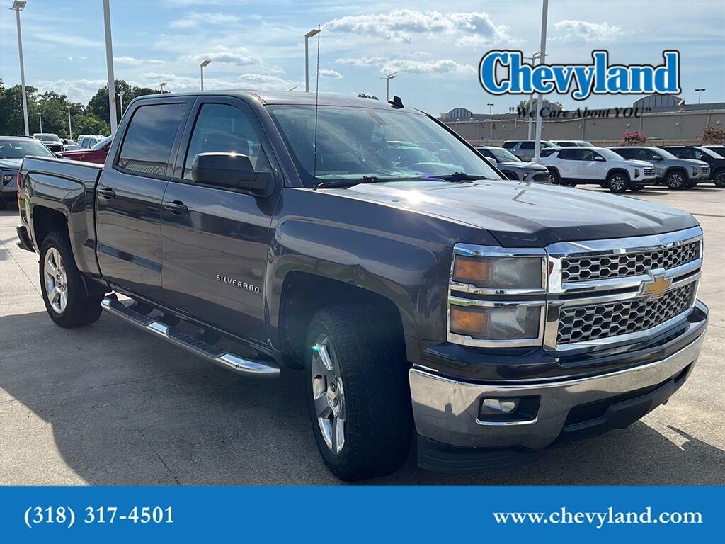 Gray (Tungsten Metallic) 2014 Chevrolet Silverado 1500 Pickup Truck 4X2 6-Speed Automatic