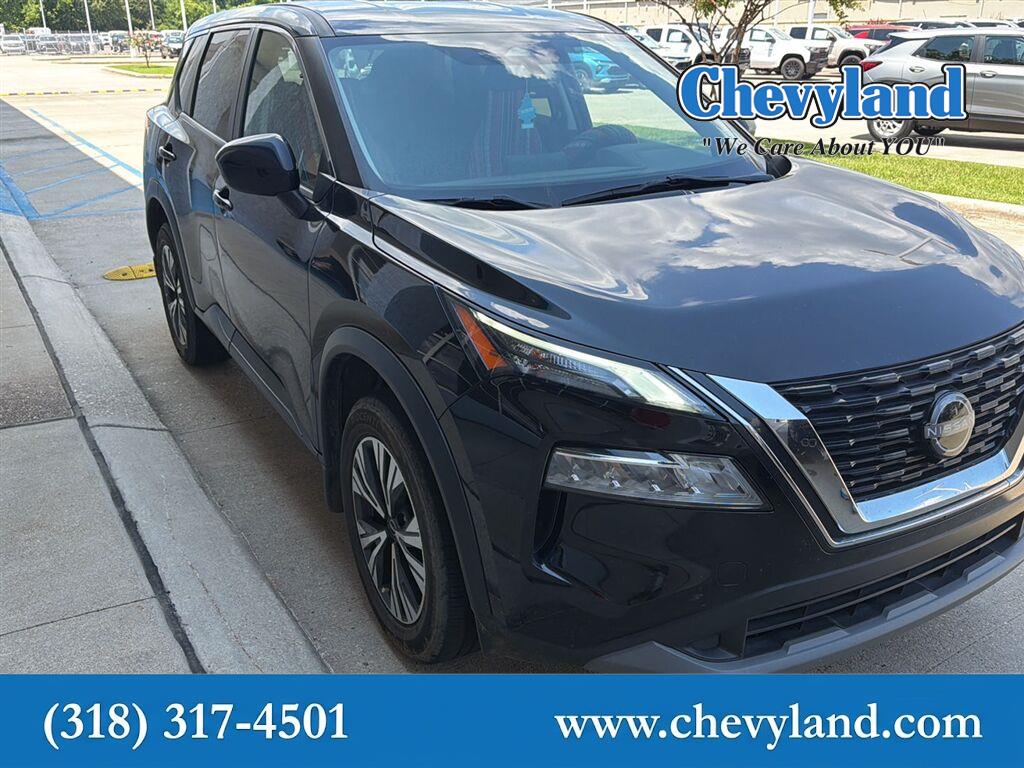 Super Black 2023 Nissan Rogue SUV / Crossover Front-Wheel Drive Continuously Variable Transmission