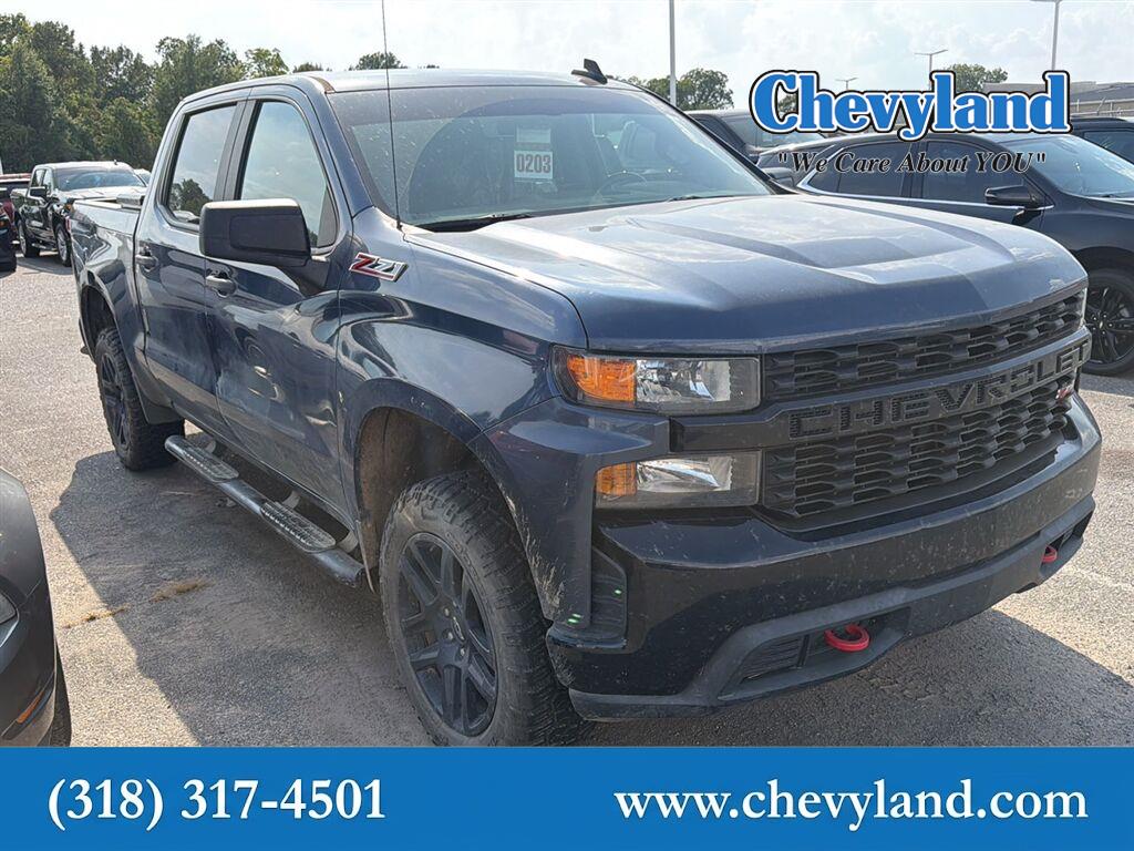 Northsky Blue Metallic 2021 Chevrolet Silverado 1500 Pickup Truck Four-Wheel Drive 6-Speed Automatic