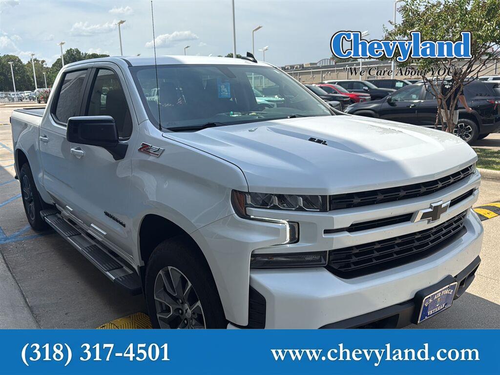 White (Iridescent Pearl Tricoat) 2021 Chevrolet Silverado 1500 Pickup Truck Four-Wheel Drive Automatic