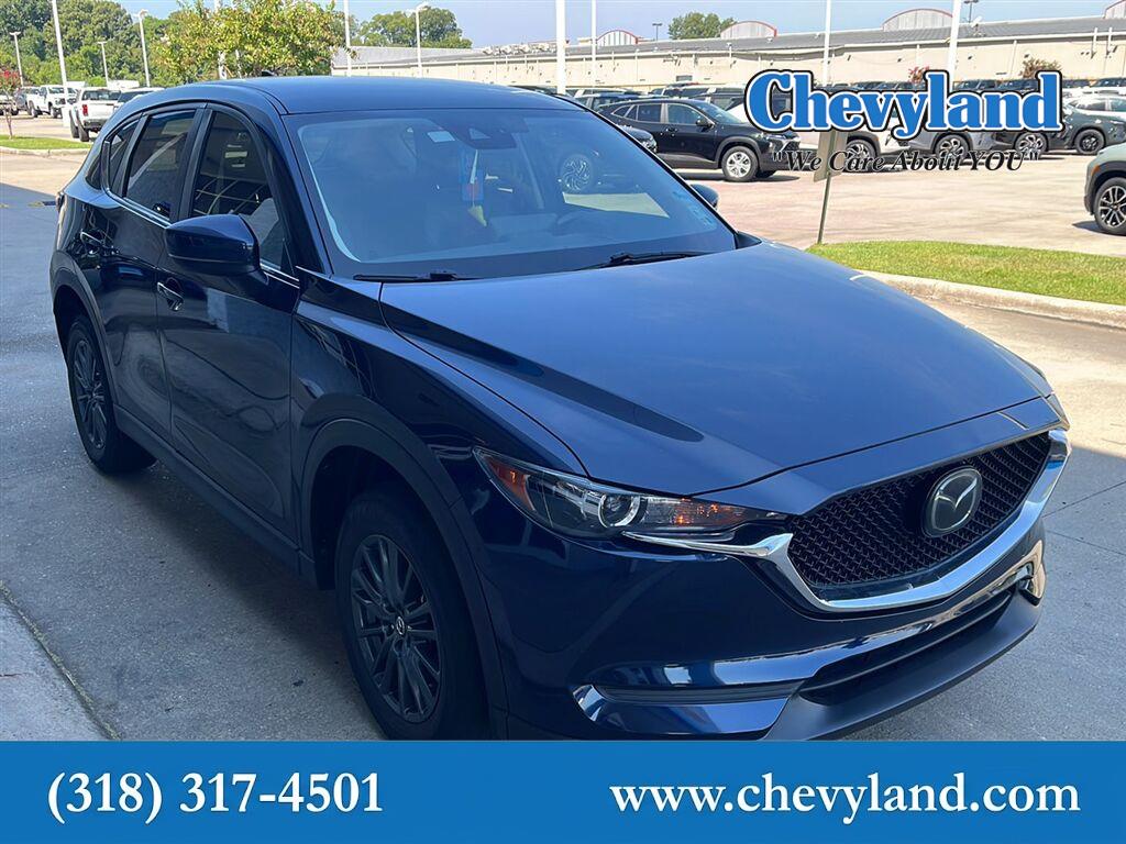 Deep Crystal Blue Mica 2021 Mazda CX-5 SUV / Crossover All-Wheel Drive Automatic