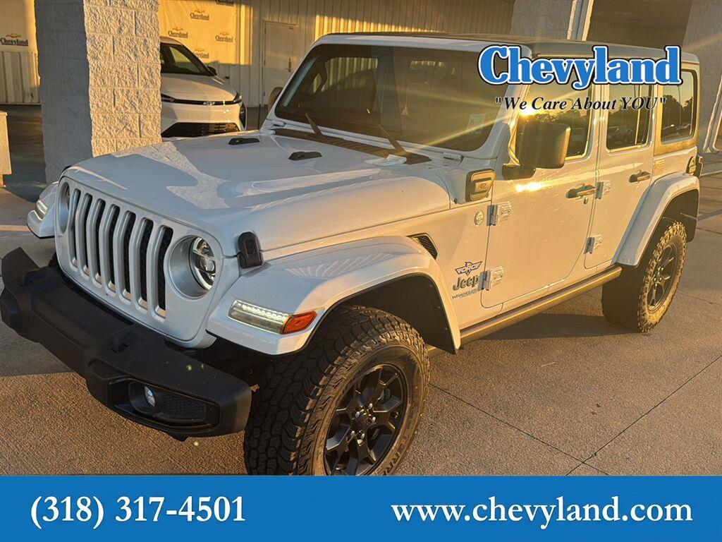 Bright White Clearcoat 2021 Jeep Wrangler 4xe SUV / Crossover Four-Wheel Drive 8-Speed Automatic