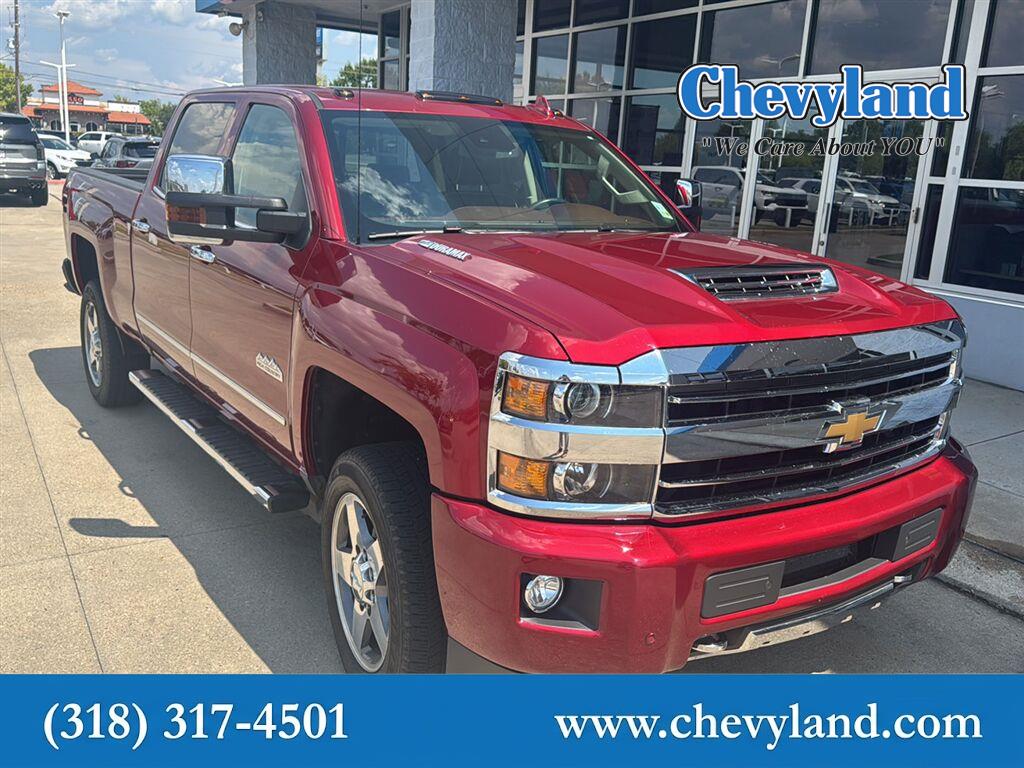 Cajun Red Tintcoat 2019 Chevrolet Silverado 2500HD Pickup Truck Four-Wheel Drive 6-Speed Automatic