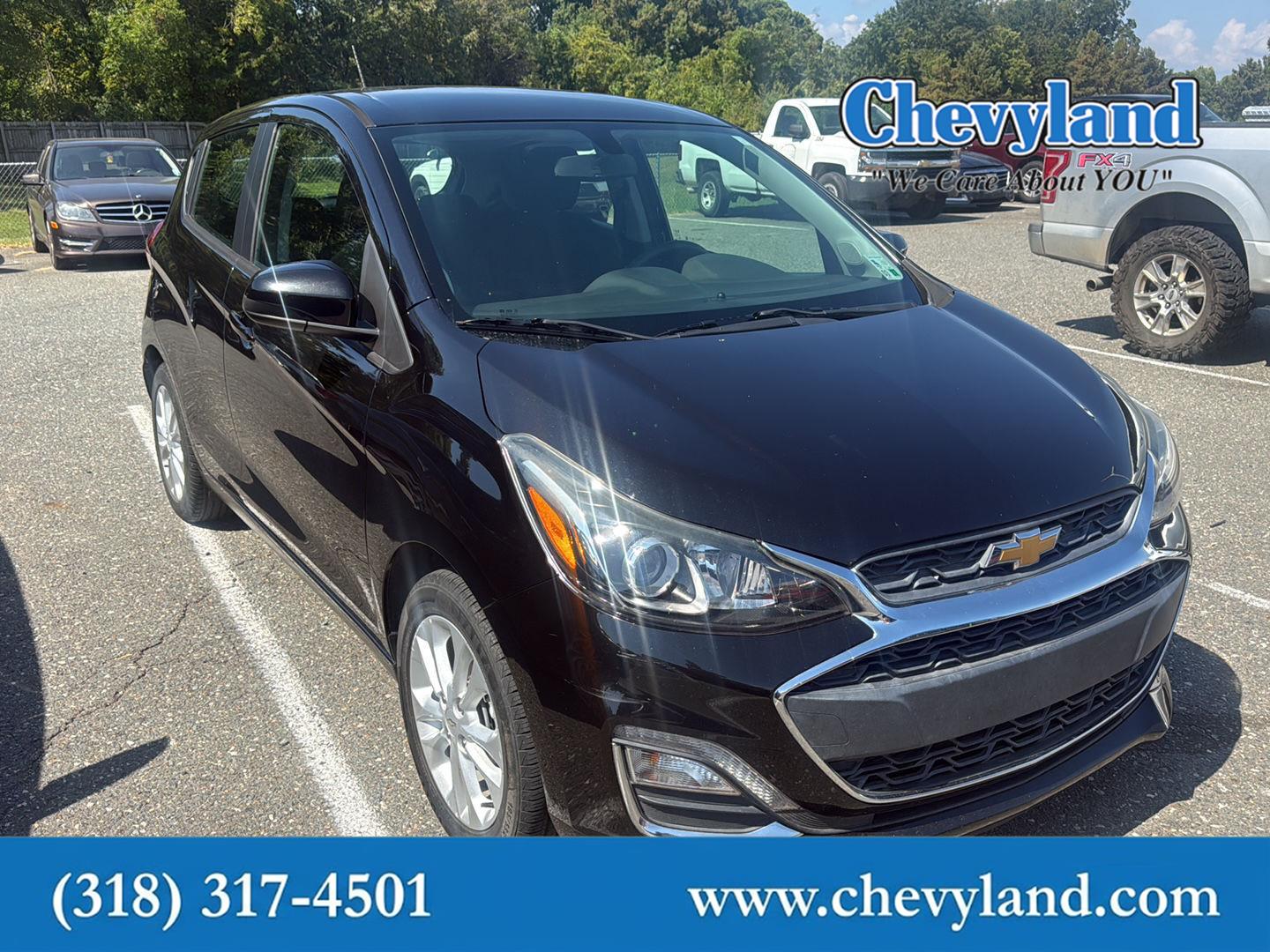 Mosaic Black 2021 Chevrolet Spark Hatchback Front-Wheel Drive Continuously Variable Transmission