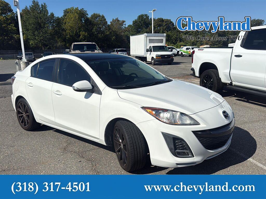 Crystal White Pearl Mica 2010 Mazda MAZDA3 Sedan Front-Wheel Drive Automatic