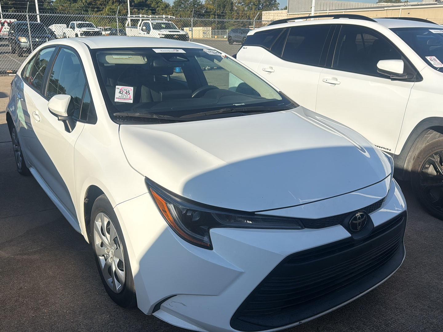 Ice Cap 2023 Toyota Corolla Sedan Front-Wheel Drive 