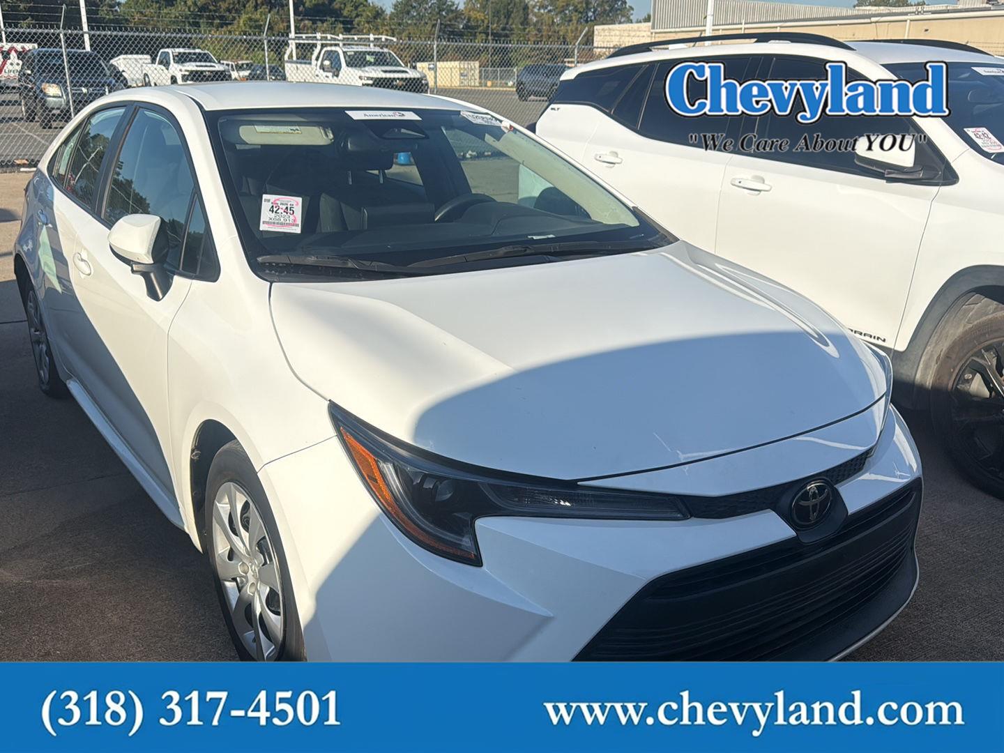 Ice Cap 2023 Toyota Corolla Sedan Front-Wheel Drive