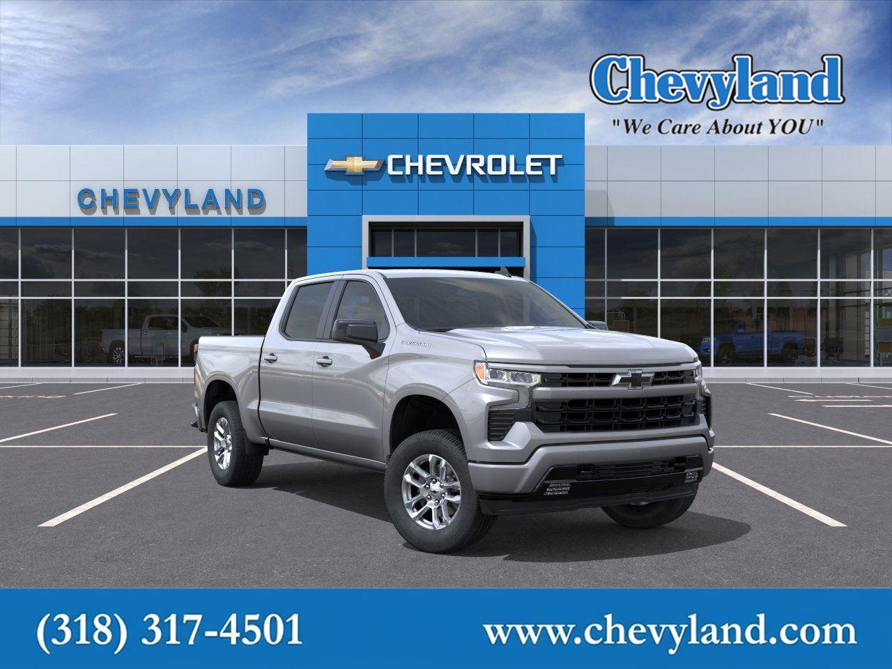 Sterling Gray Metallic 2026 Chevrolet Silverado 1500 Pickup Truck 4X2 Automatic