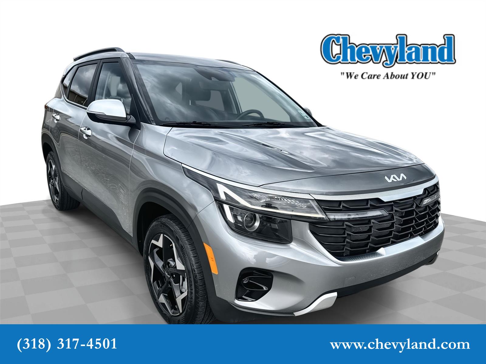 Steel Gray 2025 Kia Seltos S FWD SUV / Crossover Front-Wheel Drive Continuously Variable Transmission