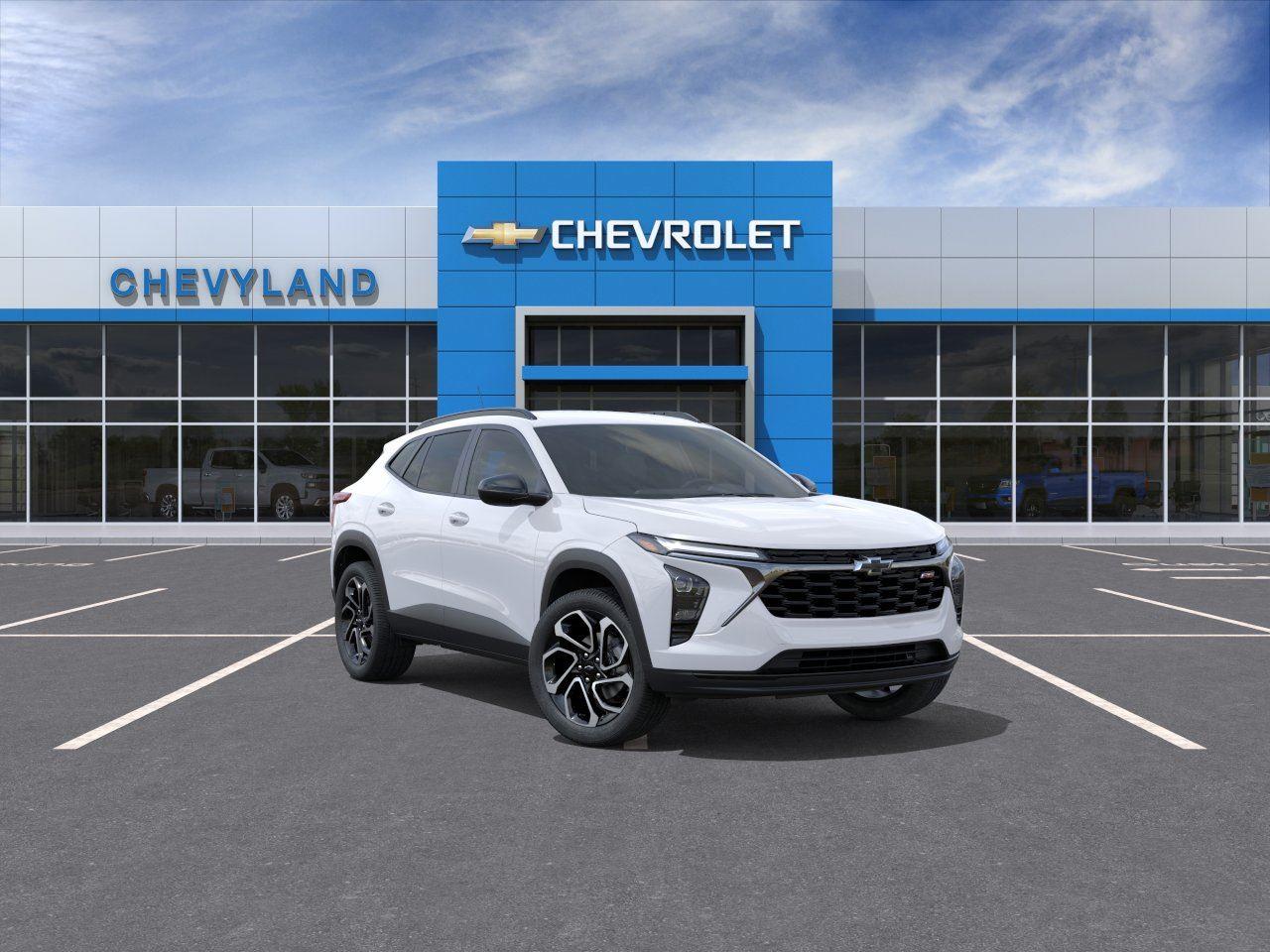 Summit White 2026 Chevrolet Trax RS with 2RS FWD SUV / Crossover Front-Wheel Drive 6-Speed Automatic