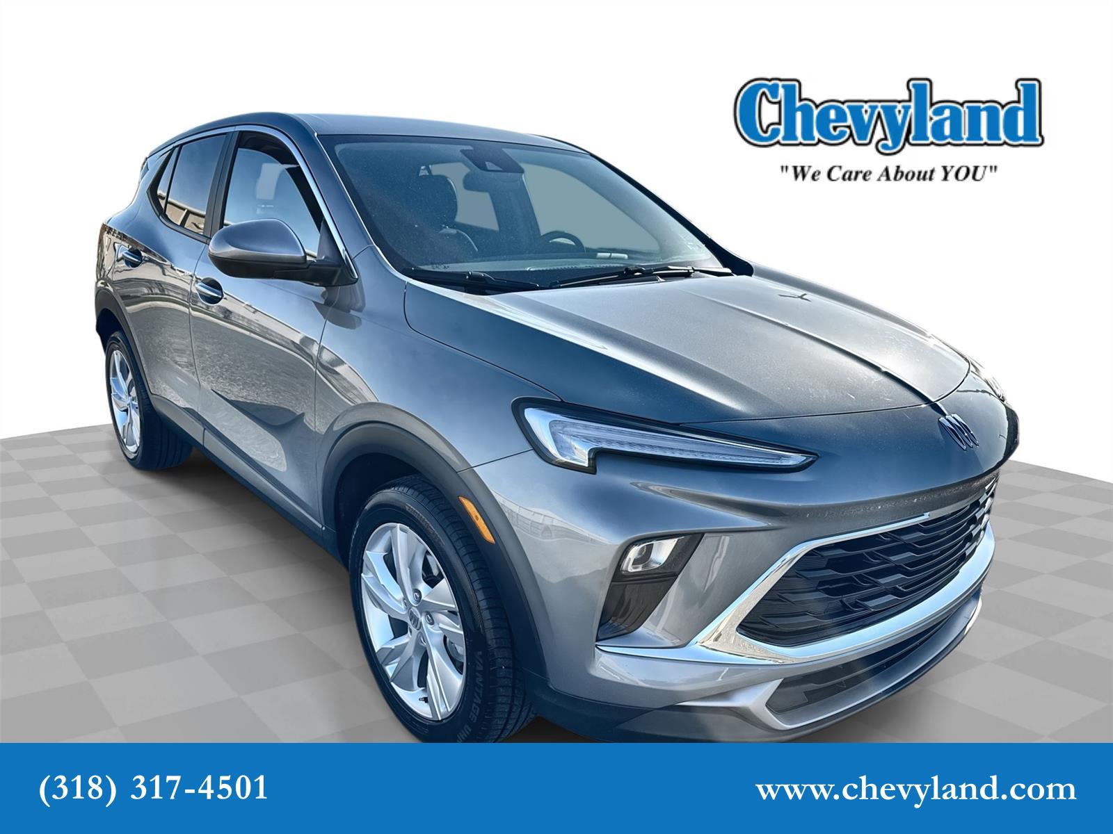 Moonstone Gray Metallic 2025 Buick Encore GX Preferred FWD SUV / Crossover Front-Wheel Drive Continuously Variable Transmission