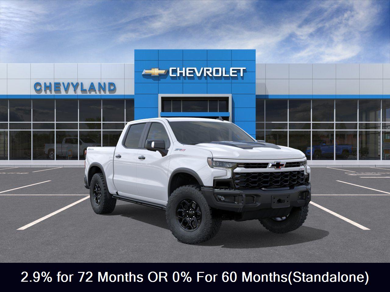 Summit White 2026 Chevrolet Silverado 1500 Pickup Truck Four-Wheel Drive Automatic