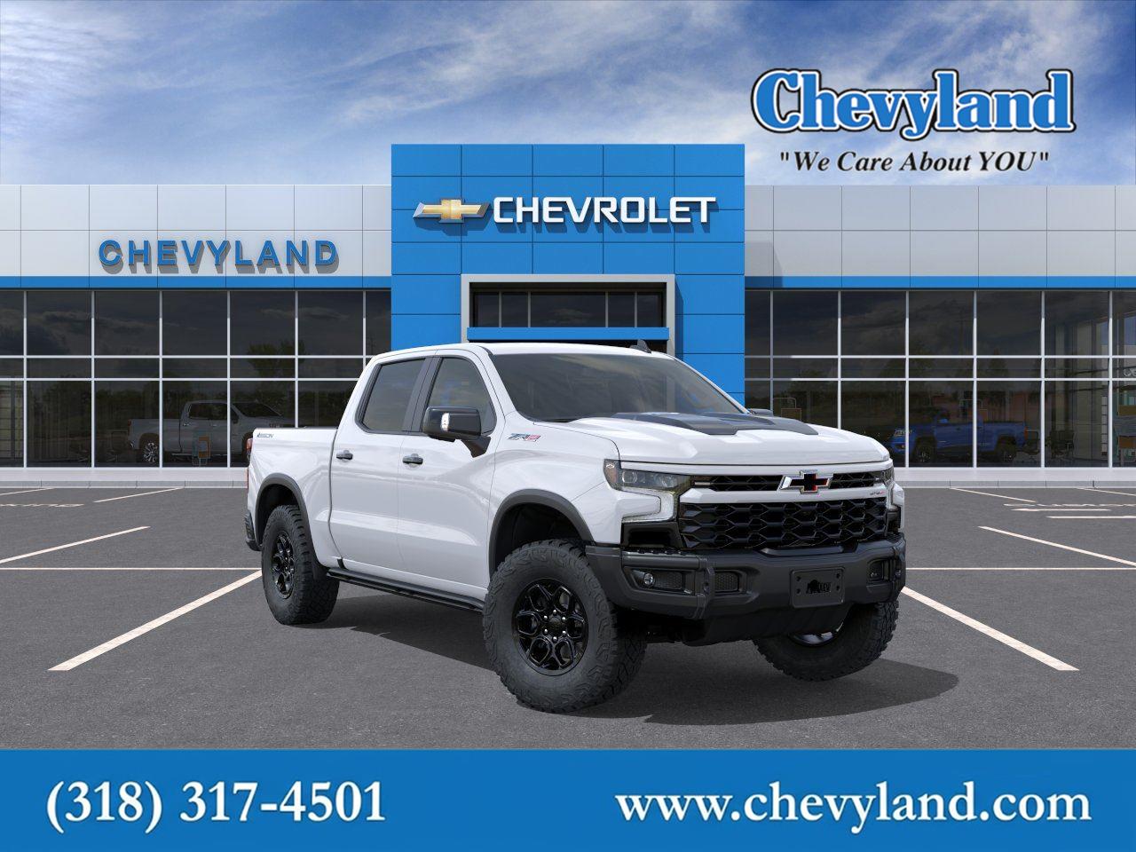 Summit White 2026 Chevrolet Silverado 1500 Pickup Truck Four-Wheel Drive Automatic