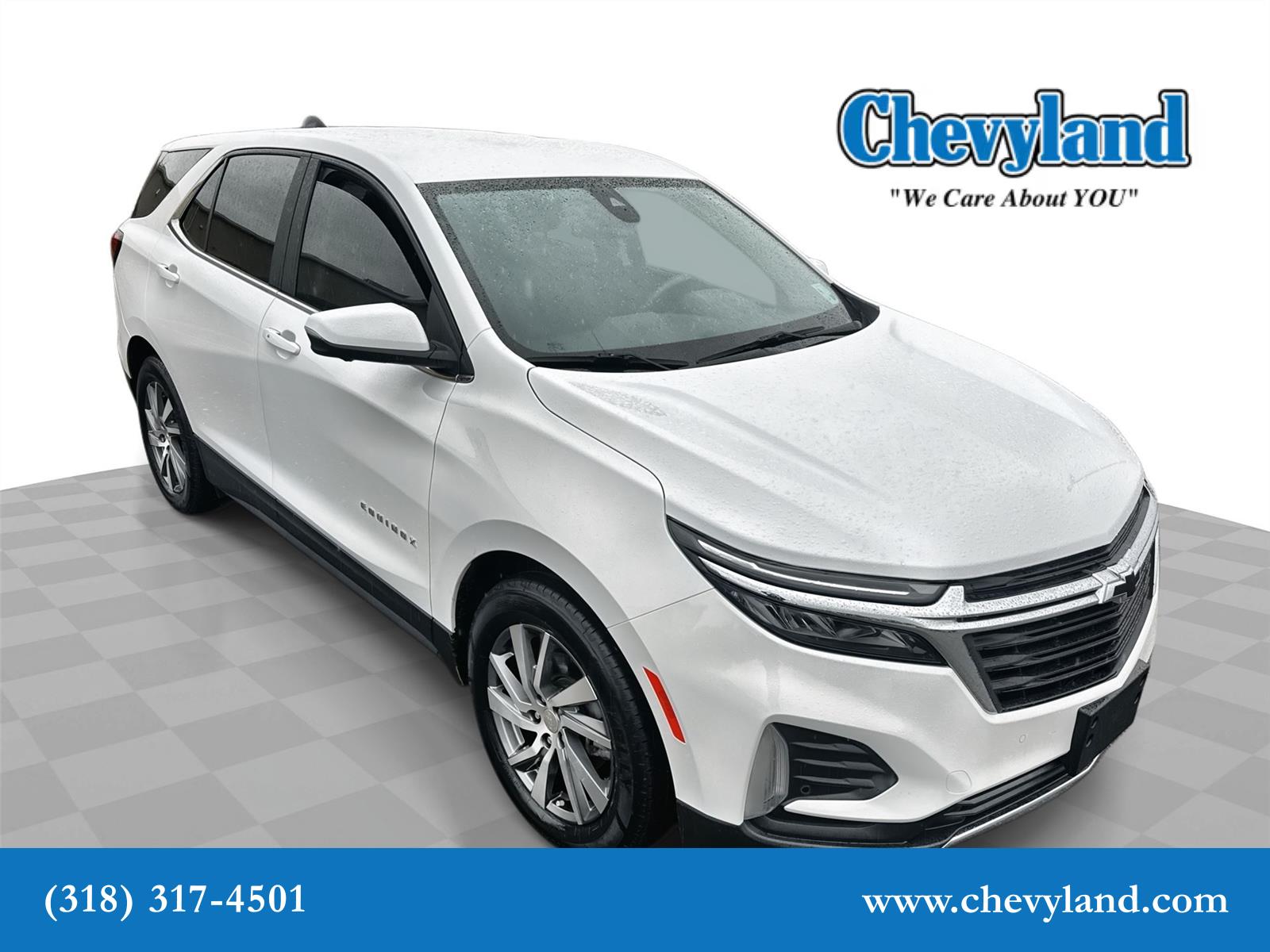 Summit White 2022 Chevrolet Equinox LT FWD with 1LT SUV / Crossover Front-Wheel Drive 6-Speed Automatic Overdrive