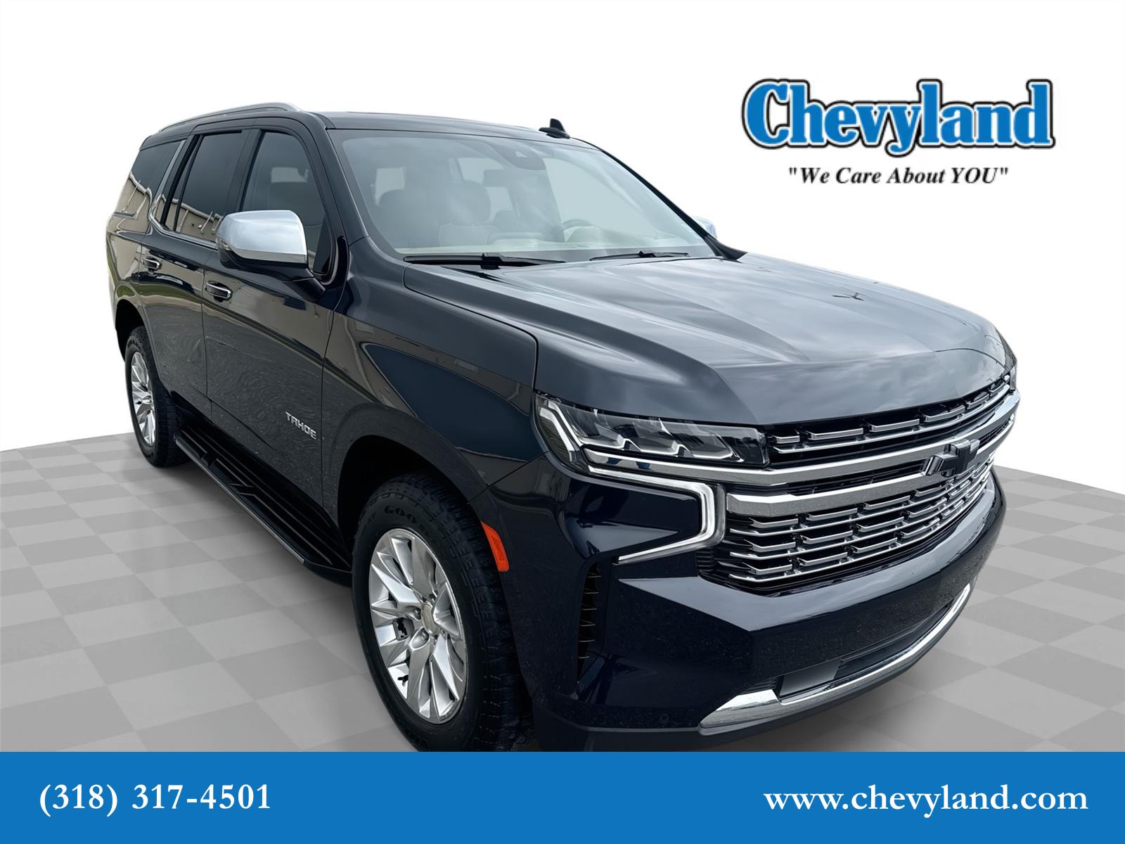 Midnight Blue Metallic 2023 Chevrolet Tahoe Premier 4WD SUV / Crossover Four-Wheel Drive Automatic