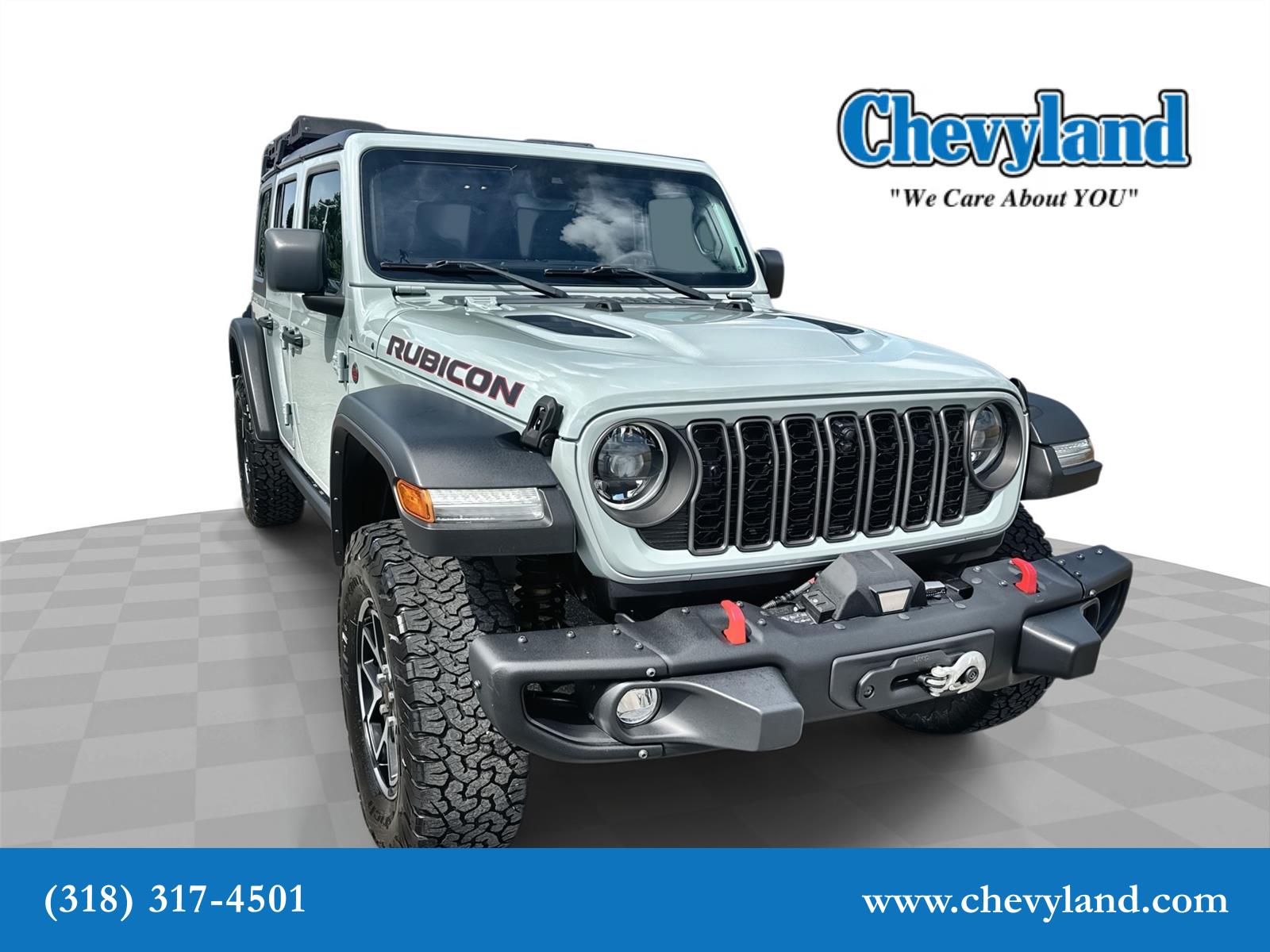 Sarge Green Clearcoat 2024 Jeep Wrangler Rubicon 4-Door 4WD SUV / Crossover Four-Wheel Drive 8-Speed Automatic