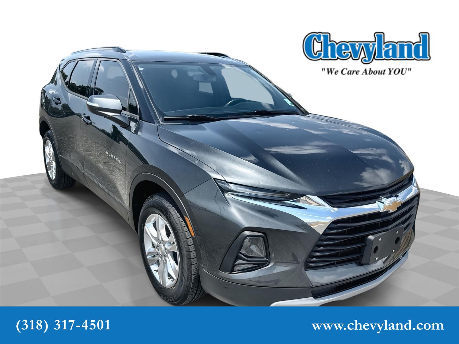 Nightfall Gray Metallic 2020 Chevrolet Blazer 1LT FWD SUV / Crossover Front-Wheel Drive 9-Speed Automatic Overdrive