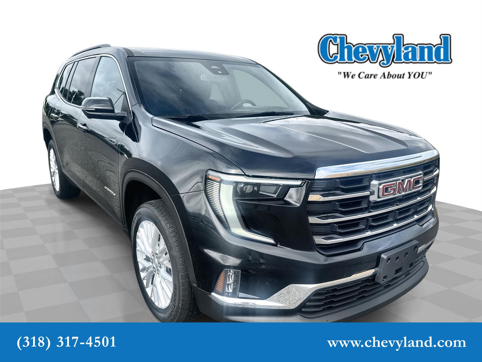 Black (Ebony Twilight Metallic) 2024 GMC Acadia Elevation FWD SUV / Crossover Front-Wheel Drive 8-Speed Automatic