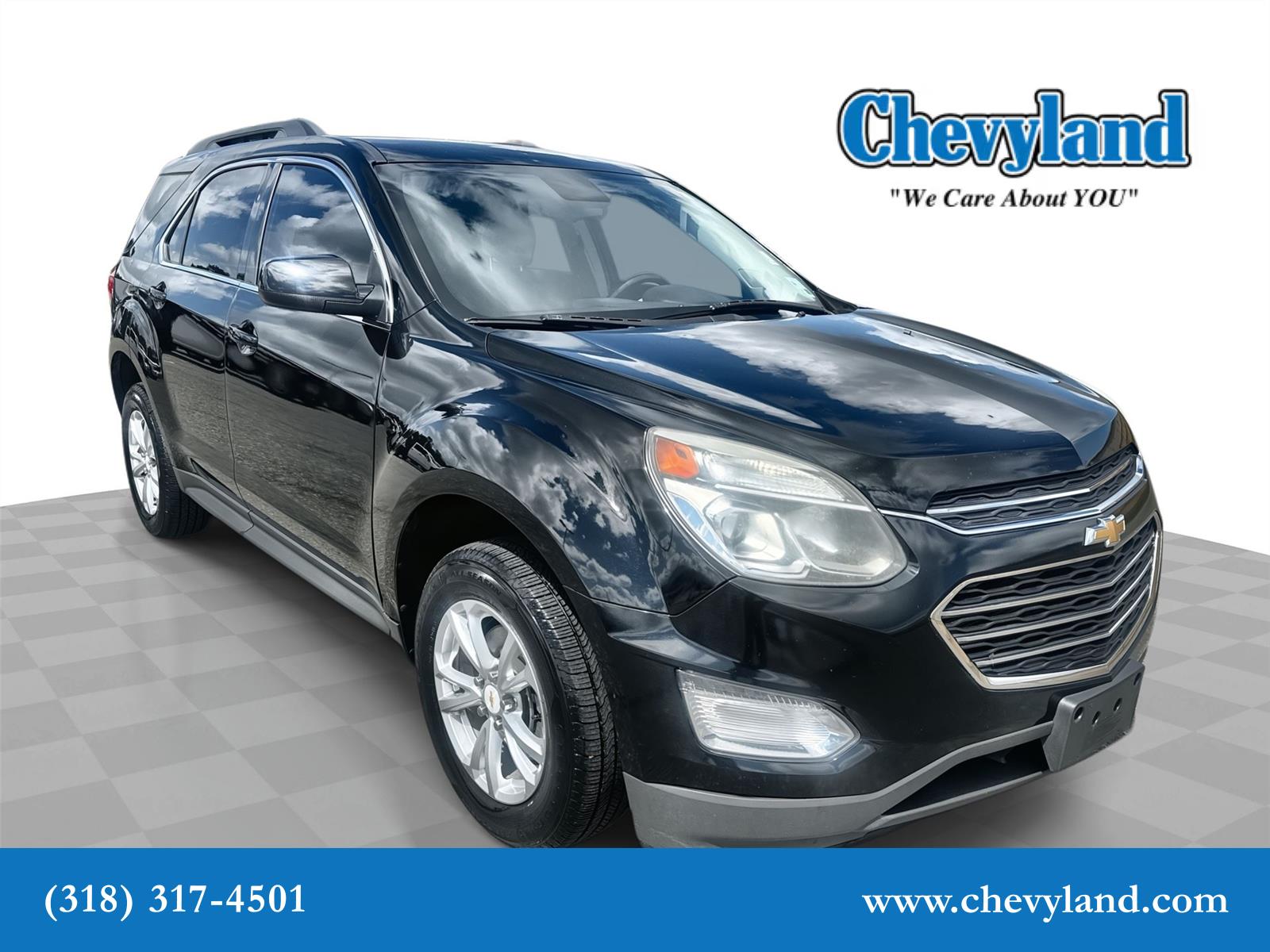 Black 2017 Chevrolet Equinox LT FWD SUV / Crossover Front-Wheel Drive 6-Speed Automatic Overdrive