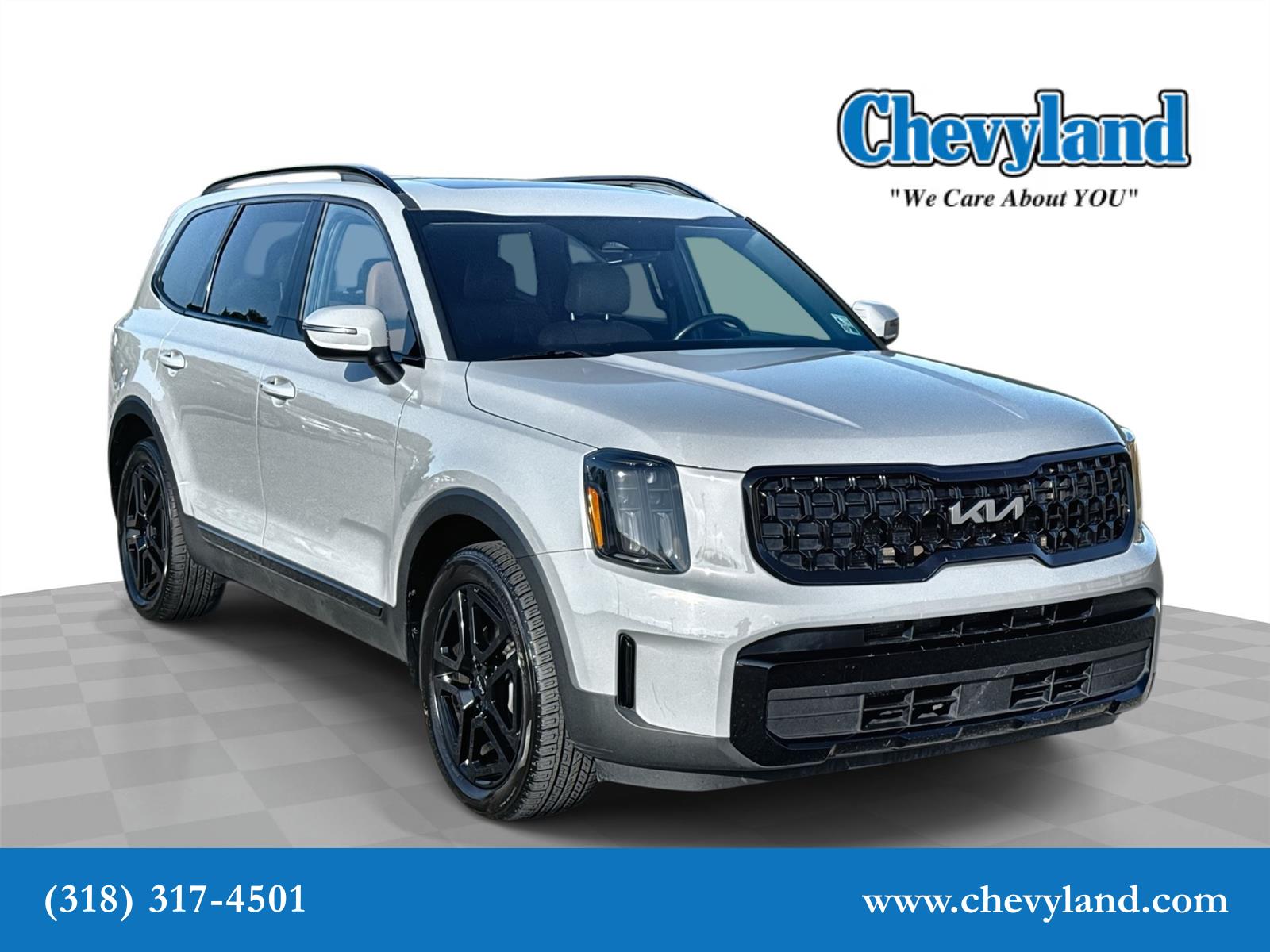 Wolf Gray 2024 Kia Telluride SUV / Crossover All-Wheel Drive Automatic