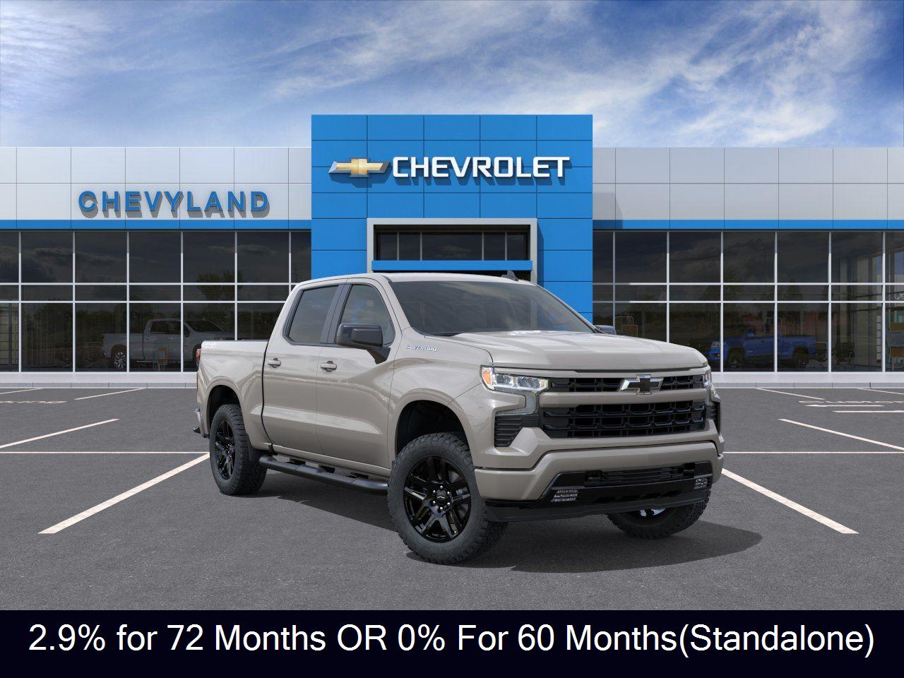 White Sands 2026 Chevrolet Silverado 1500 Pickup Truck Four-Wheel Drive 8-Speed Automatic