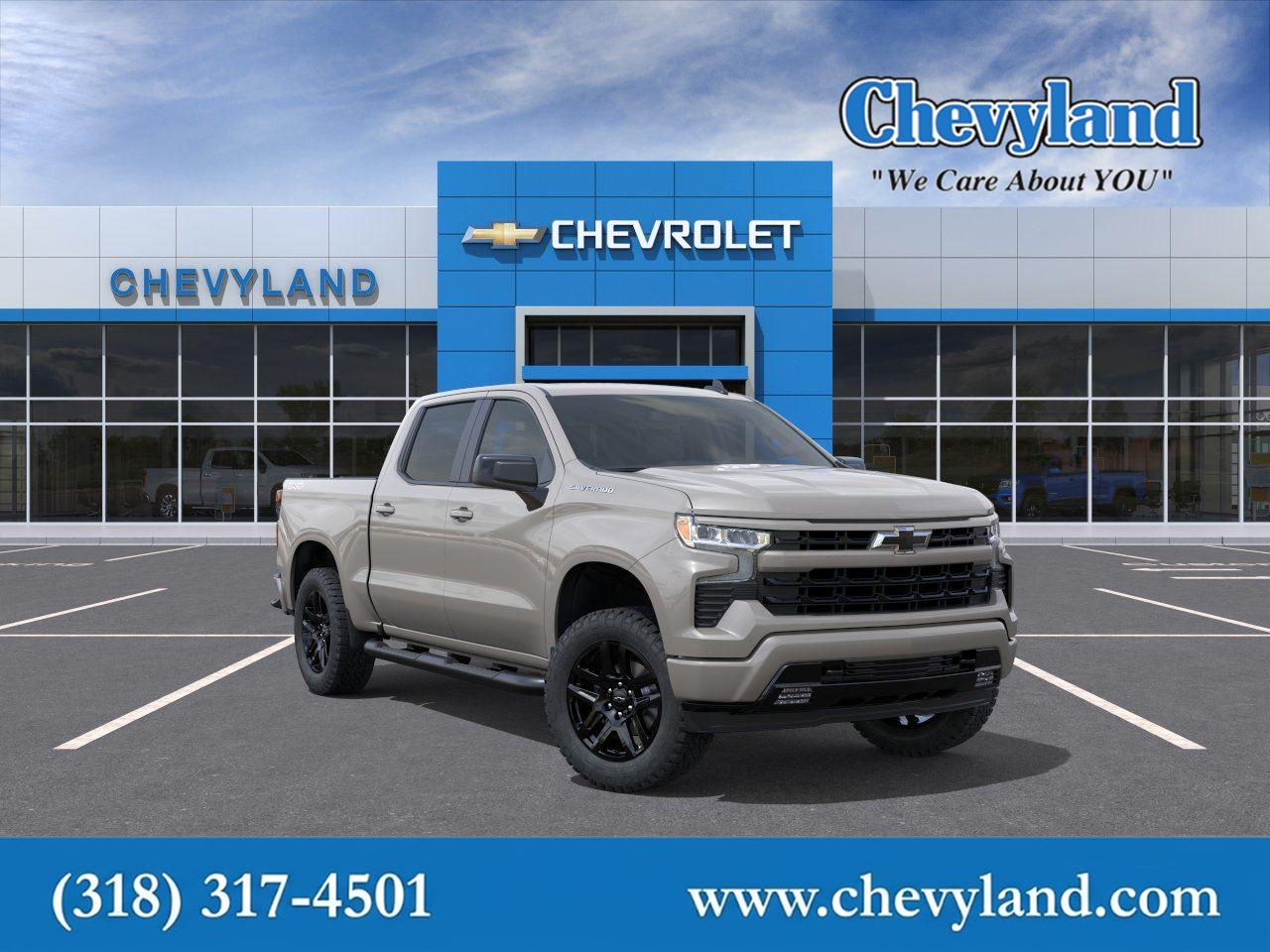 White Sands 2026 Chevrolet Silverado 1500 Pickup Truck Four-Wheel Drive 8-Speed Automatic